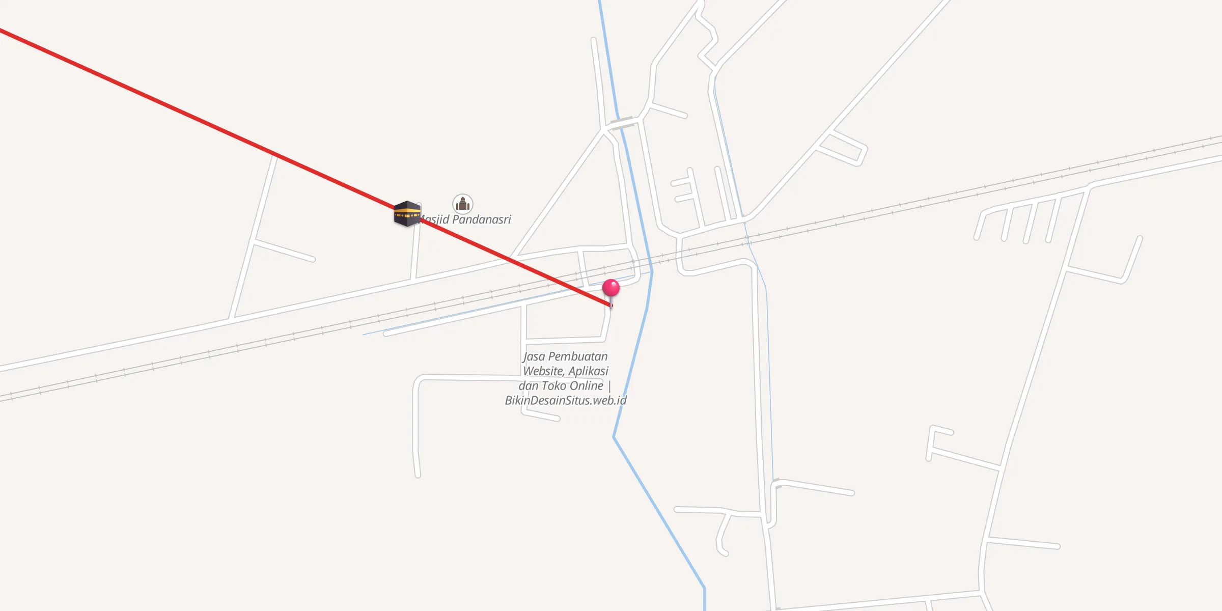 Carte de localisation : Pondok Pesantren Salaf Darul Muta'allimiin