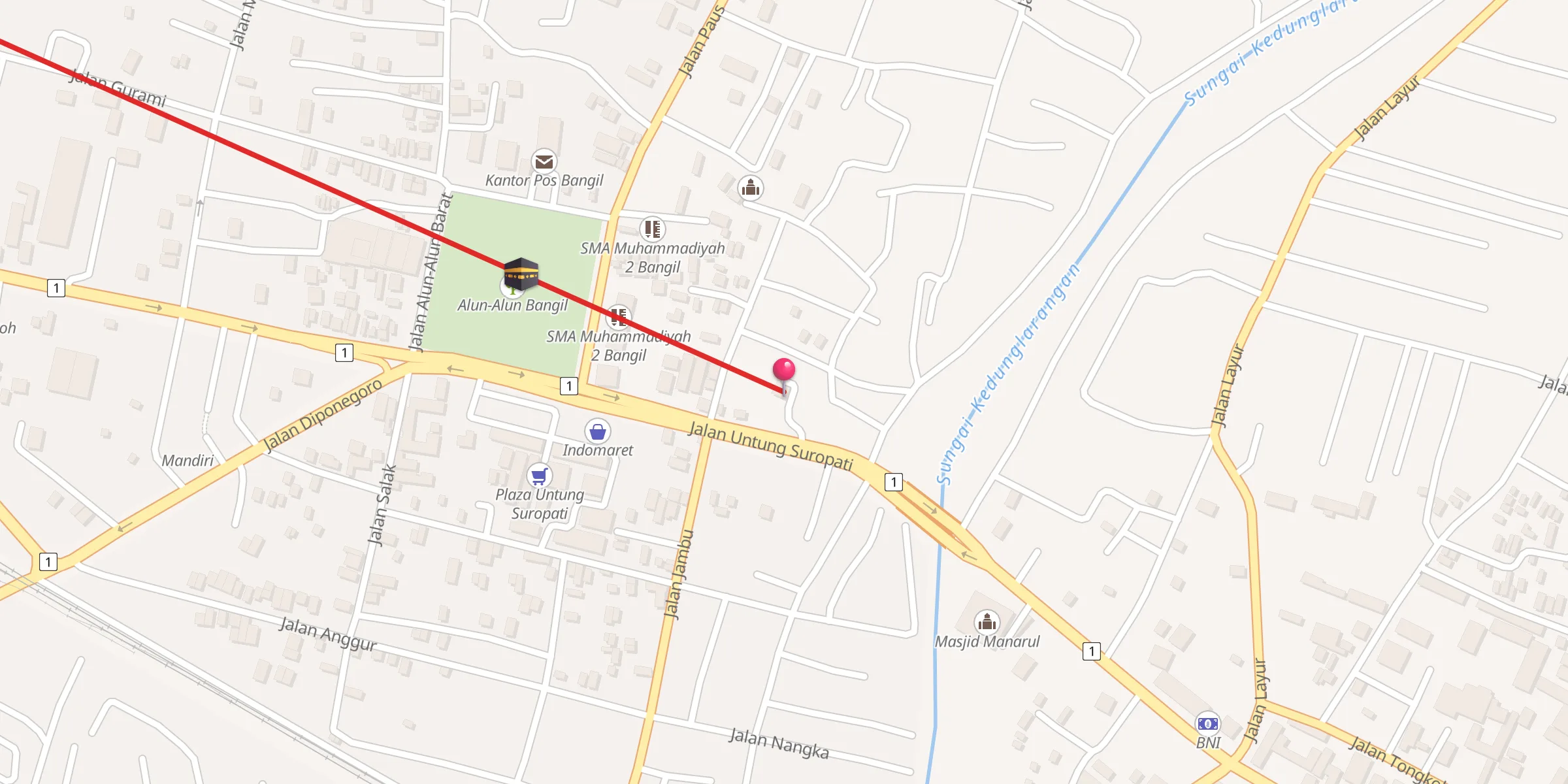 Carte de localisation : Syarifah Khadijah