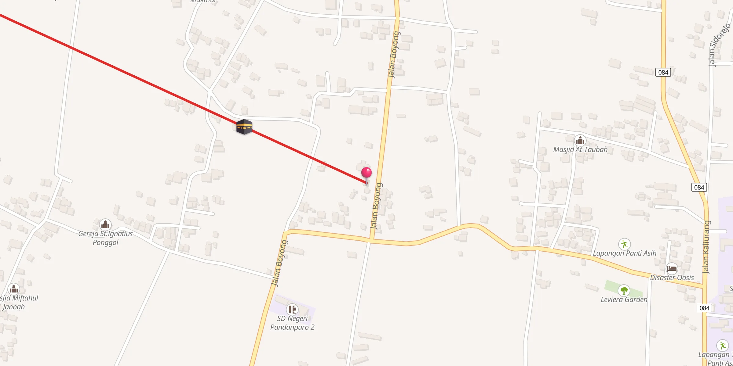 Carte de localisation : Al-Furqon