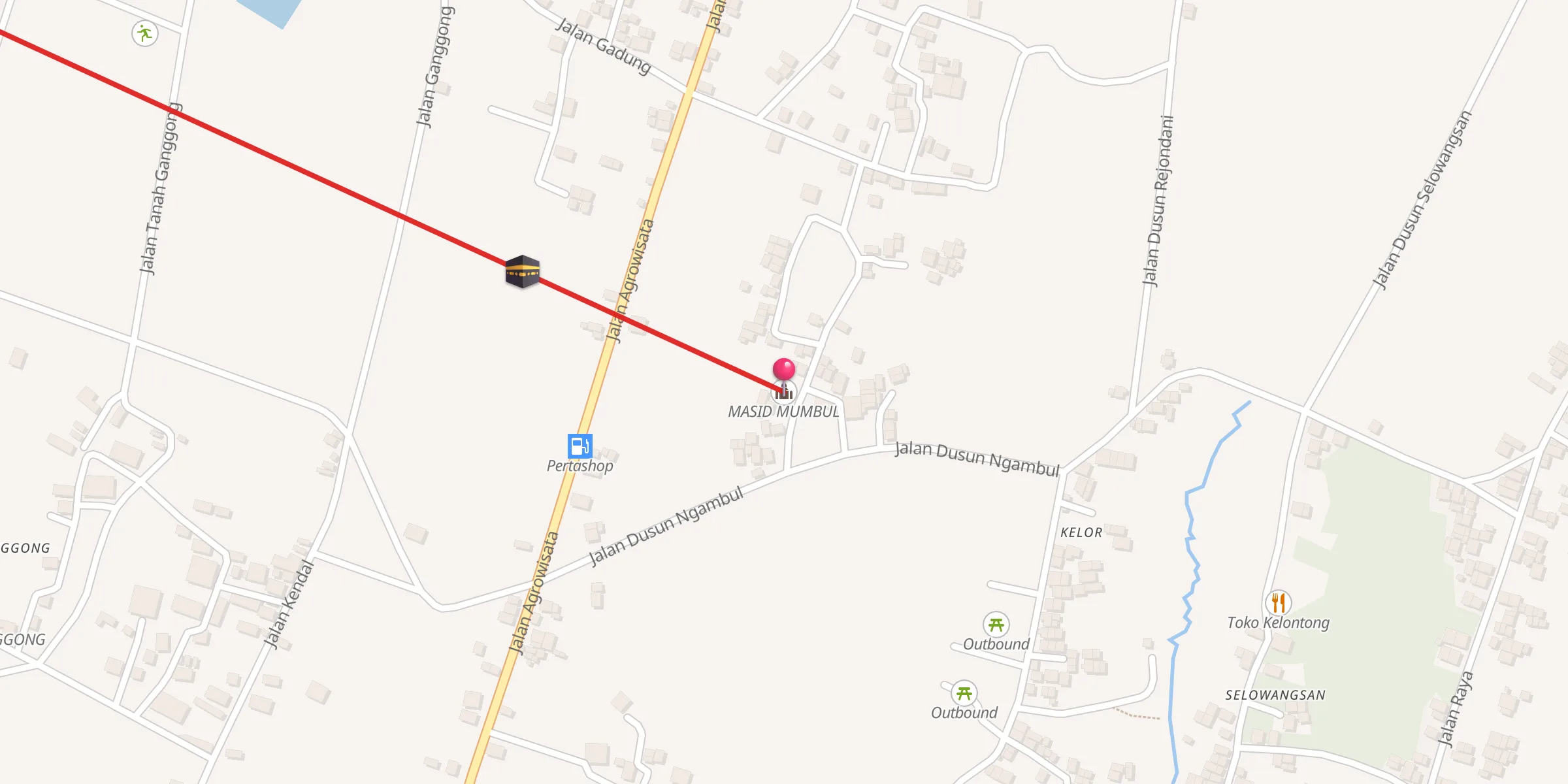 Carte de localisation : MASID MUMBUL