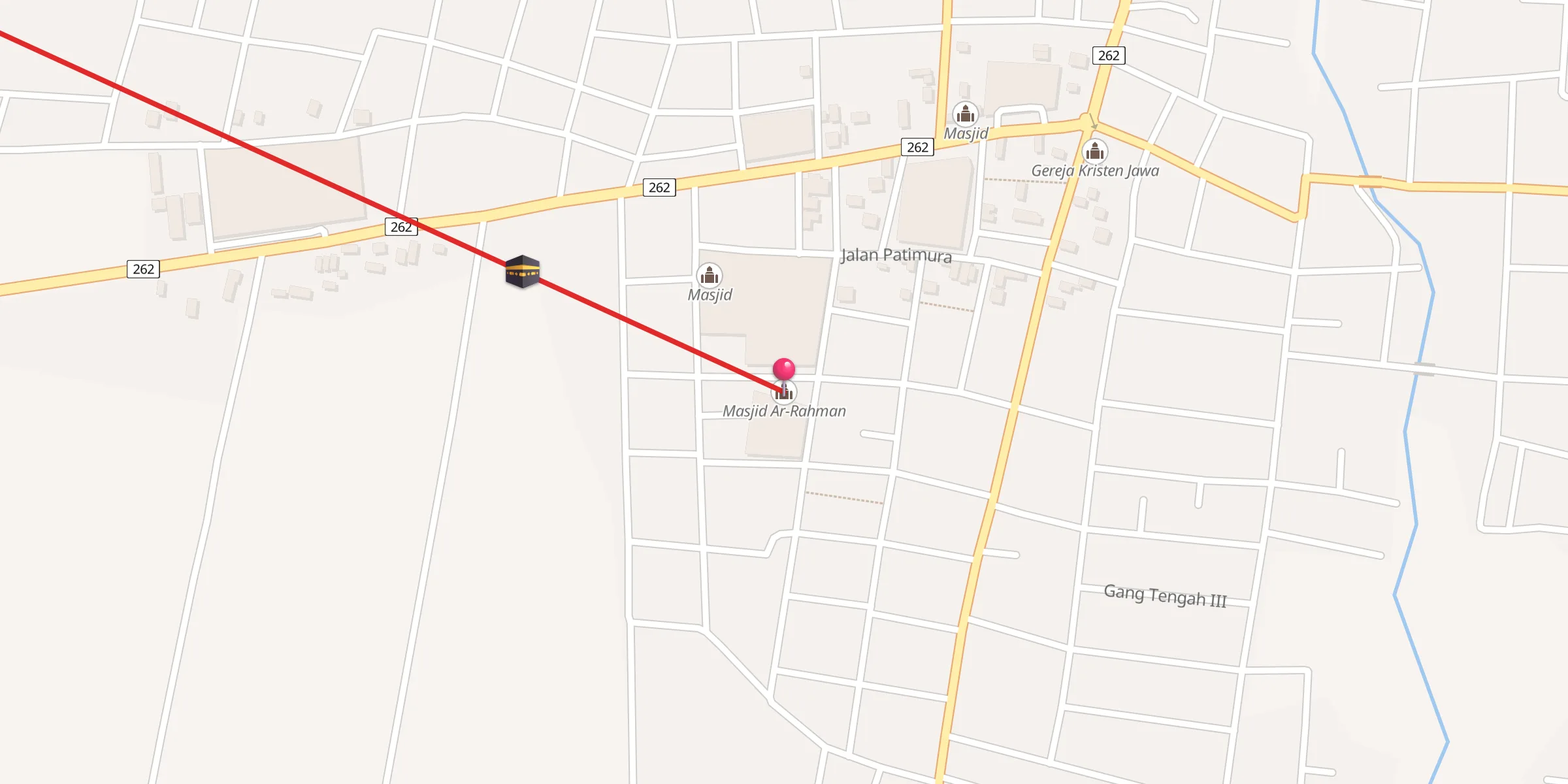 Carte de localisation : Masjid Ar-Rahman