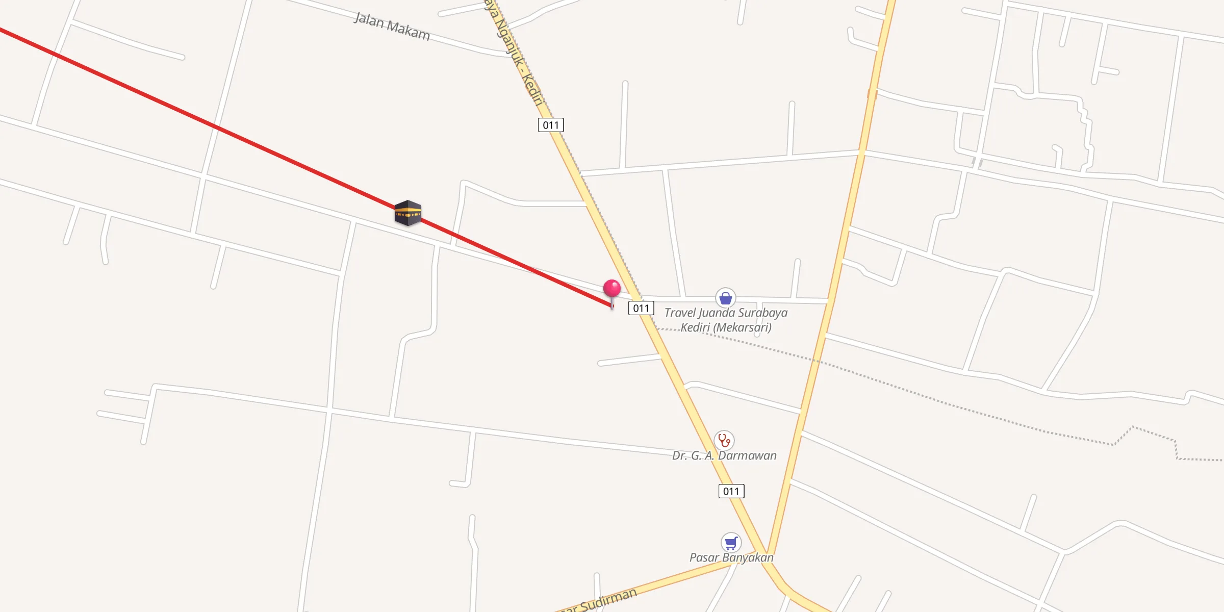 Carte de localisation : Masjid Ar-Rohmaan