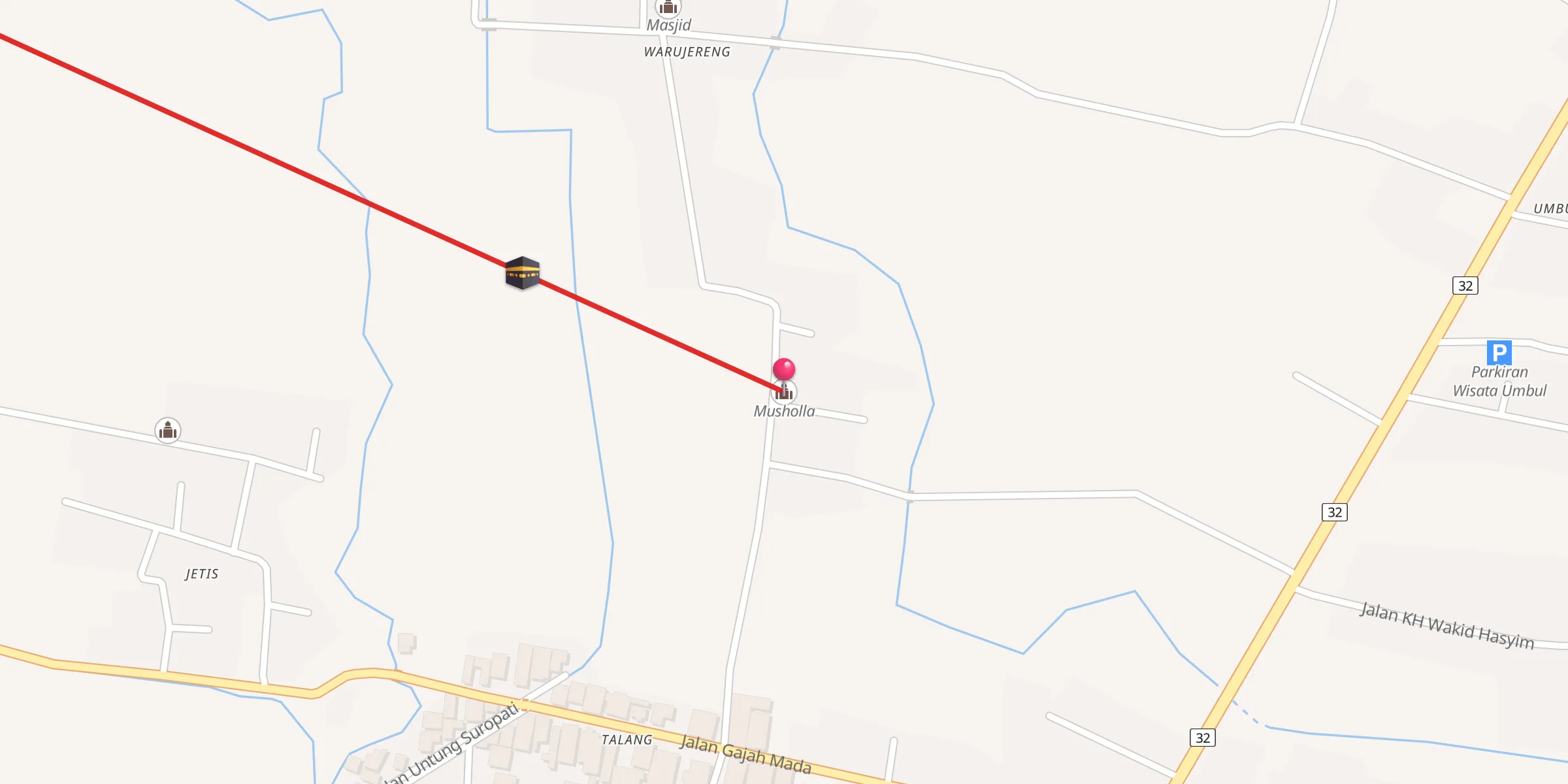 Carte de localisation : Musholla