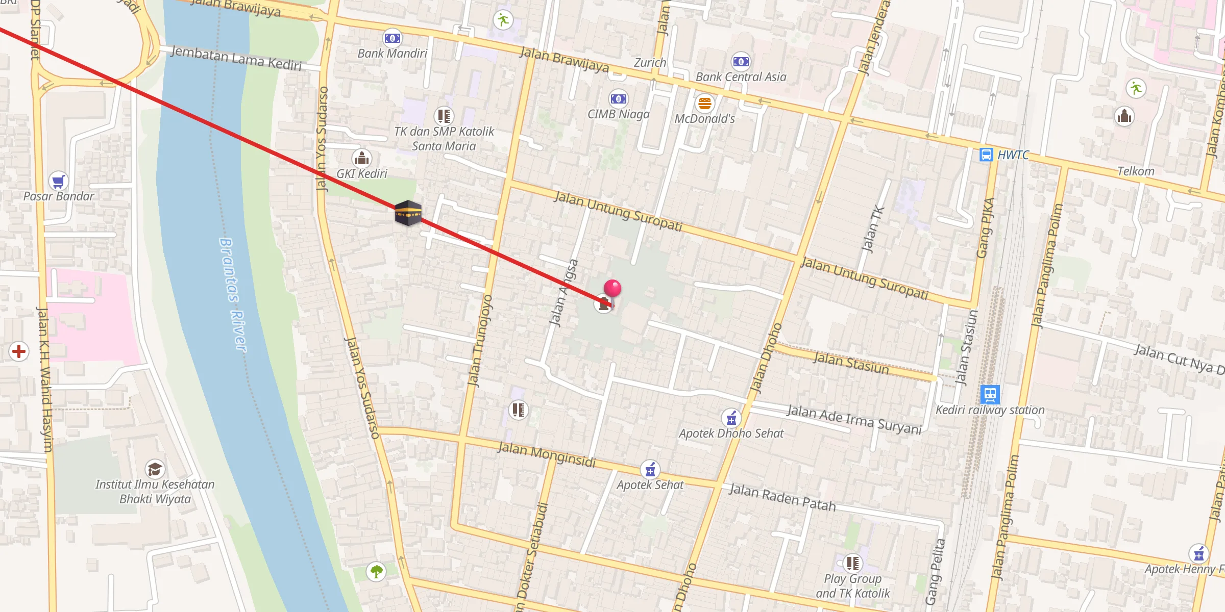 Carte de localisation : Makam Syech Al Wasil Syamsudin