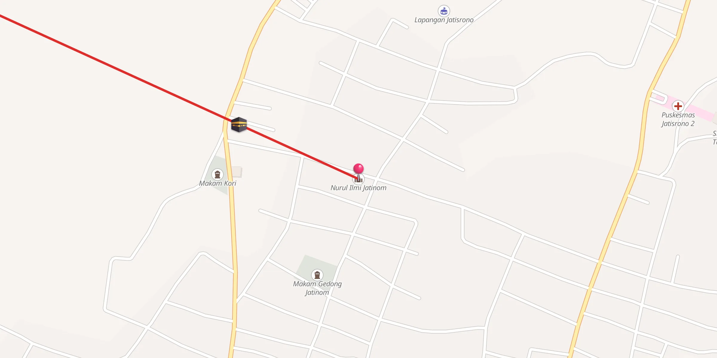 Carte de localisation : Nurul Ilmi Jatinom