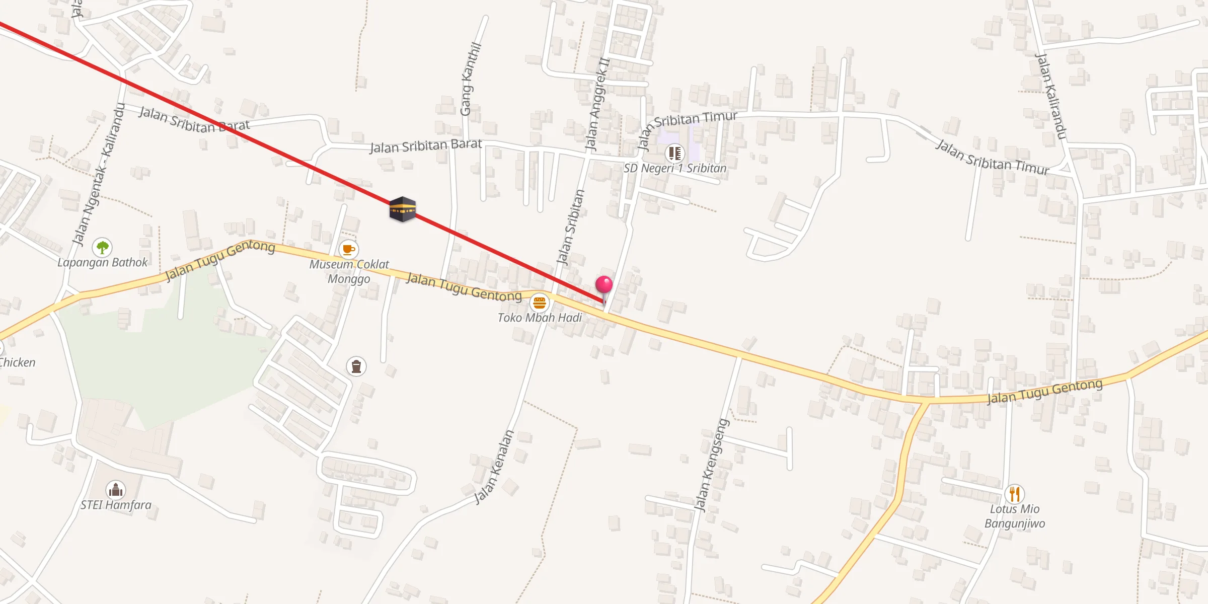 Carte de localisation : Majid Ar-Rohman