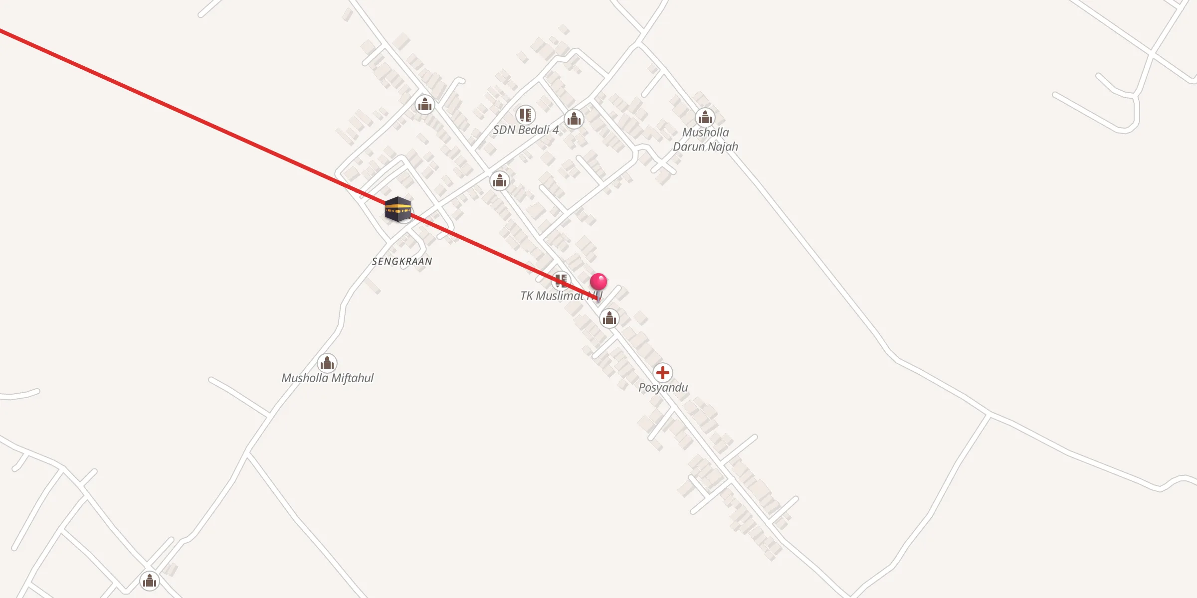 Carte de localisation : Madin Al-Fathah