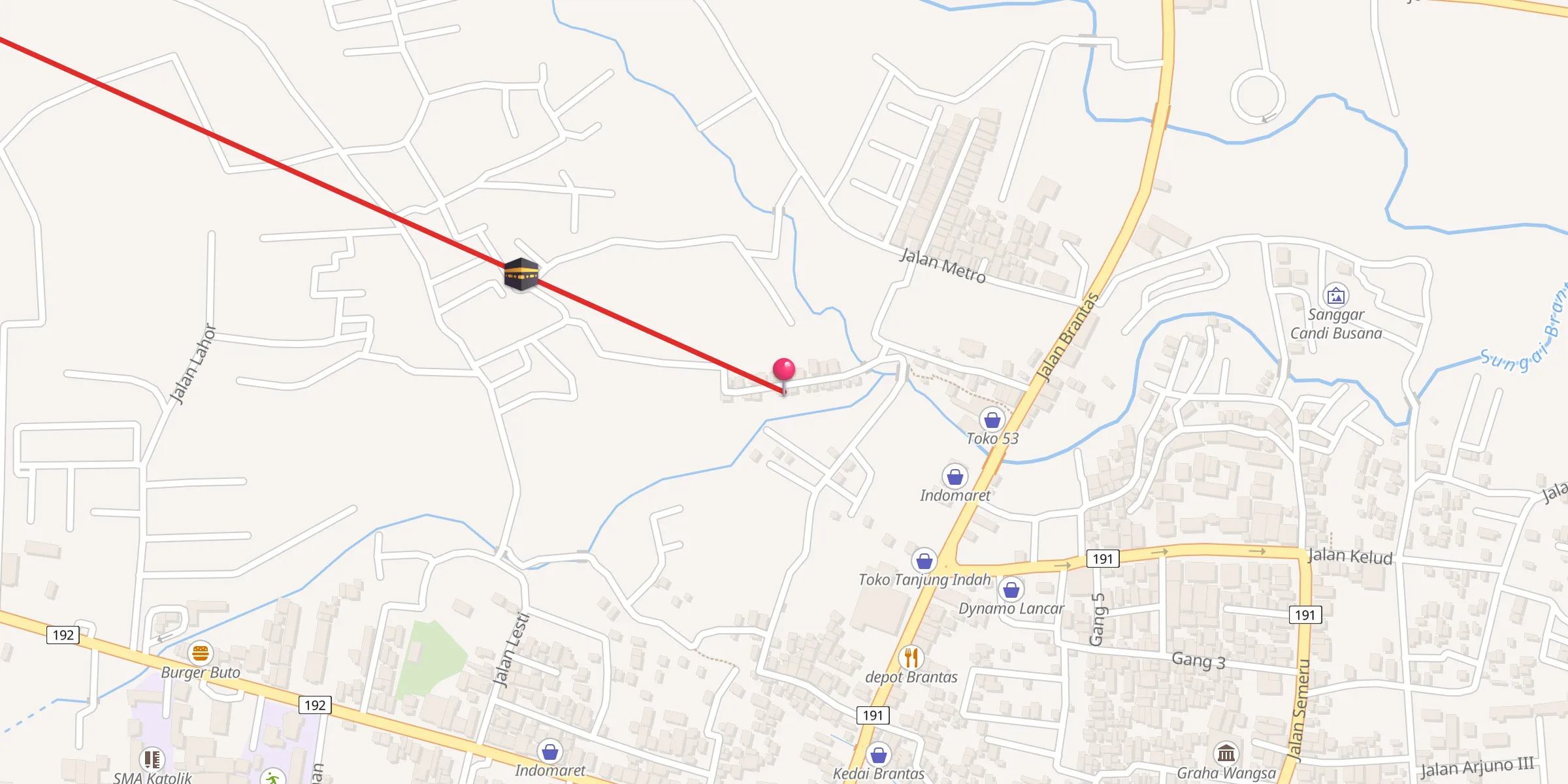 Carte de localisation : Al Amin