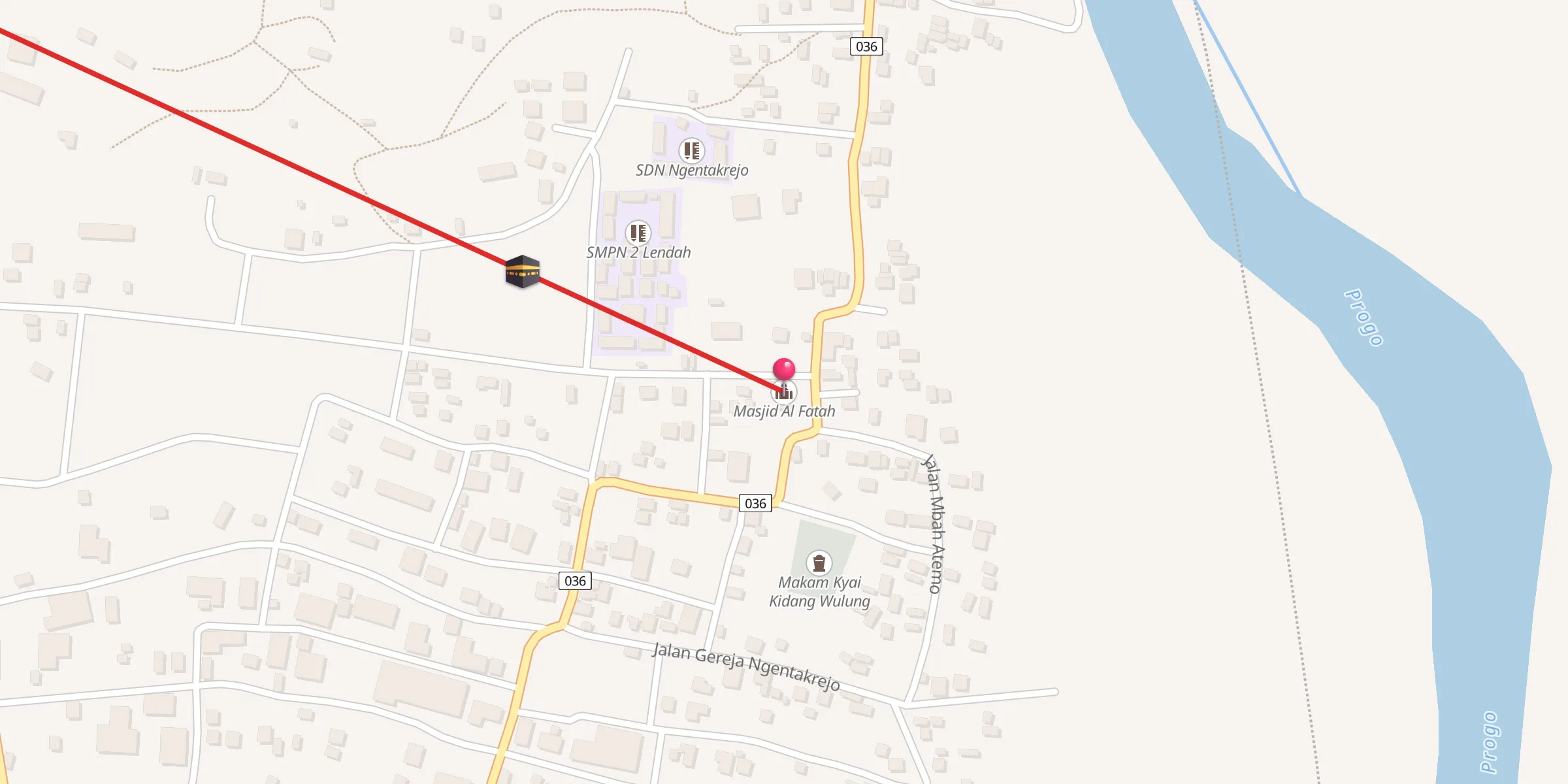 Carte de localisation : Masjid Al Fatah