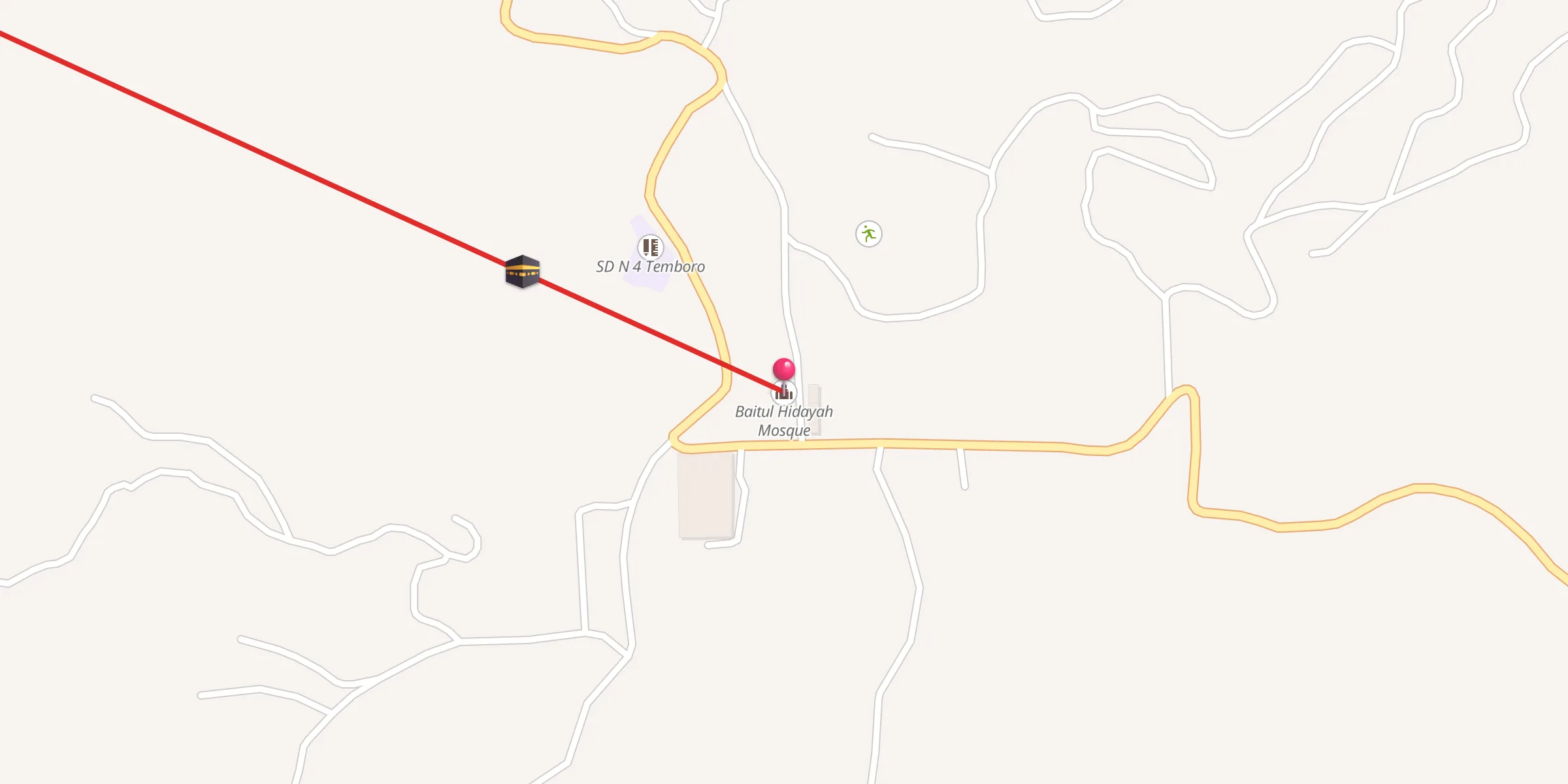 Carte de localisation : Baitul Hidayah Mosque