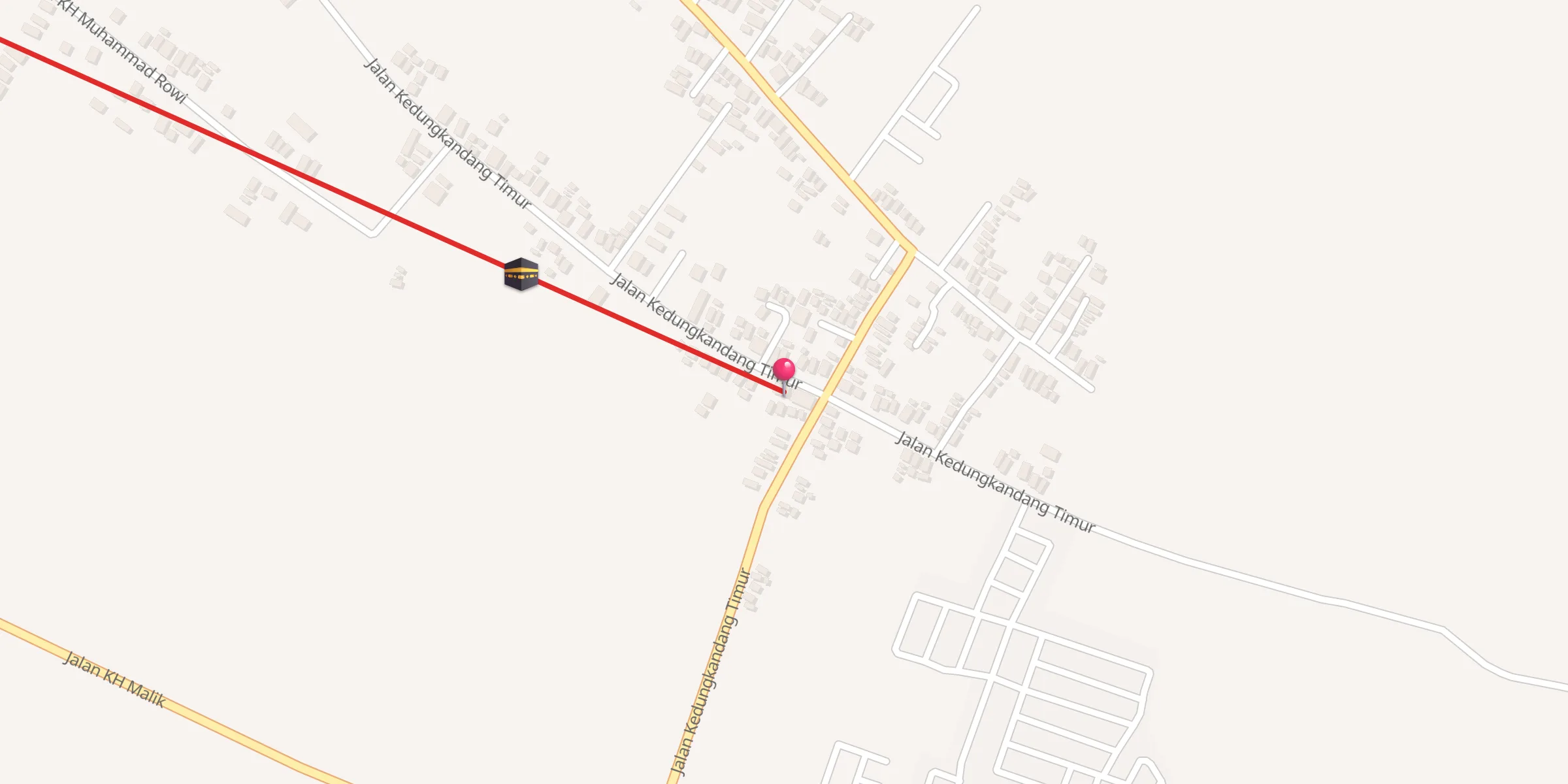 Carte de localisation : Langgar Baiturrahman