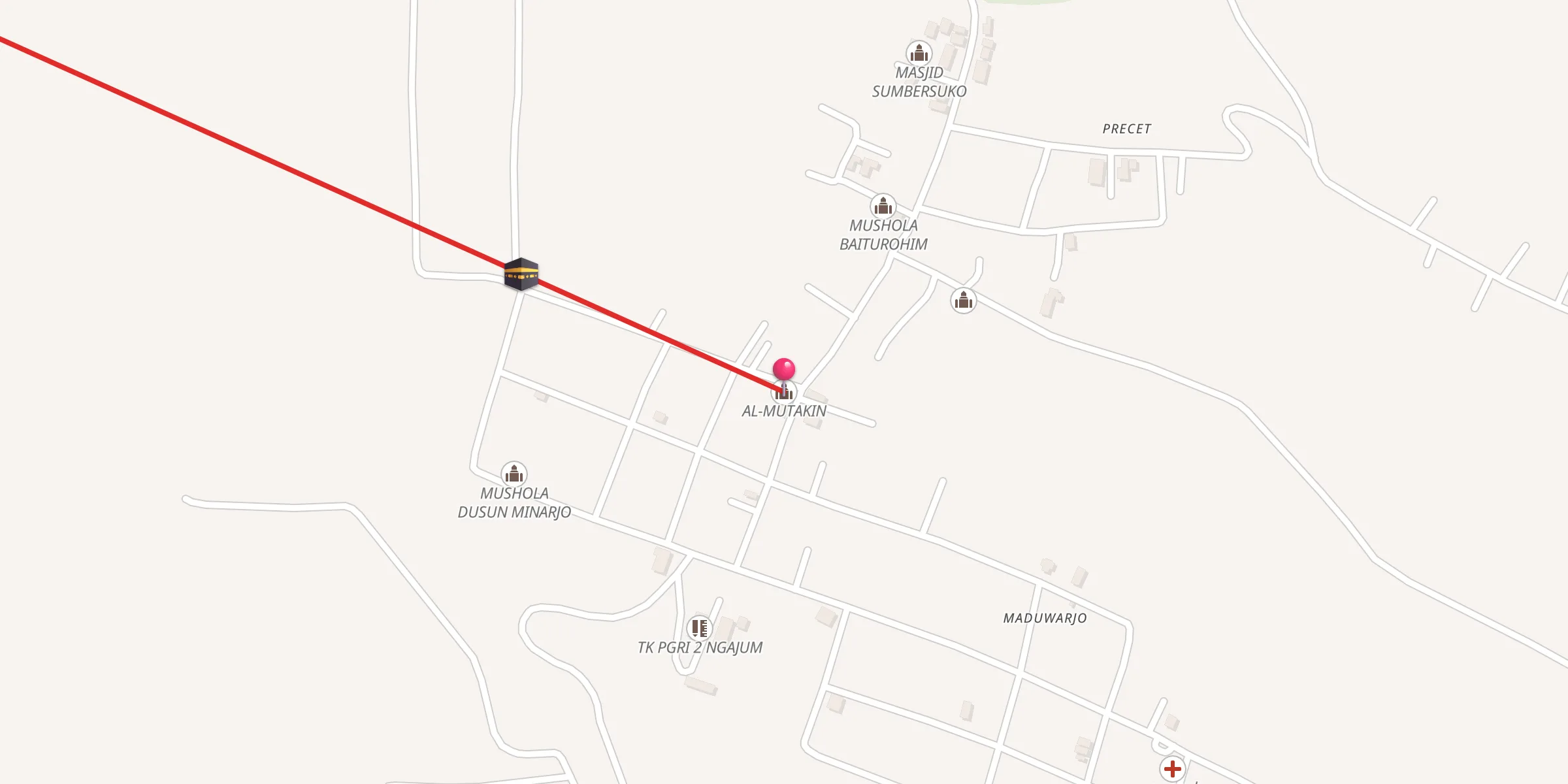 Carte de localisation : AL-MUTAKIN