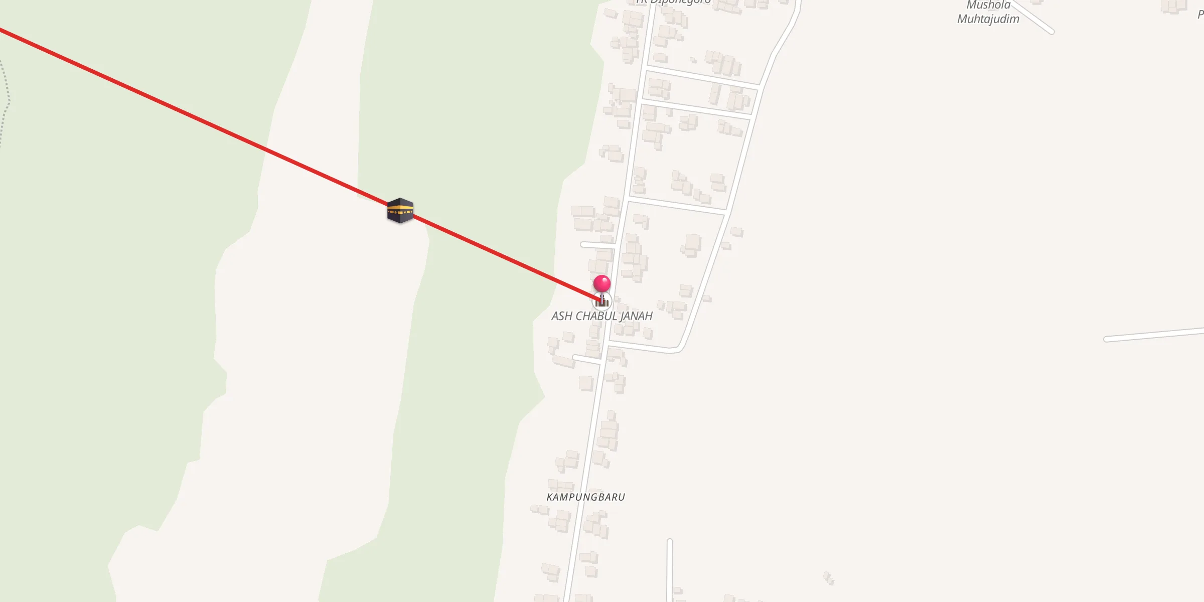 Carte de localisation : ASH CHABUL JANAH