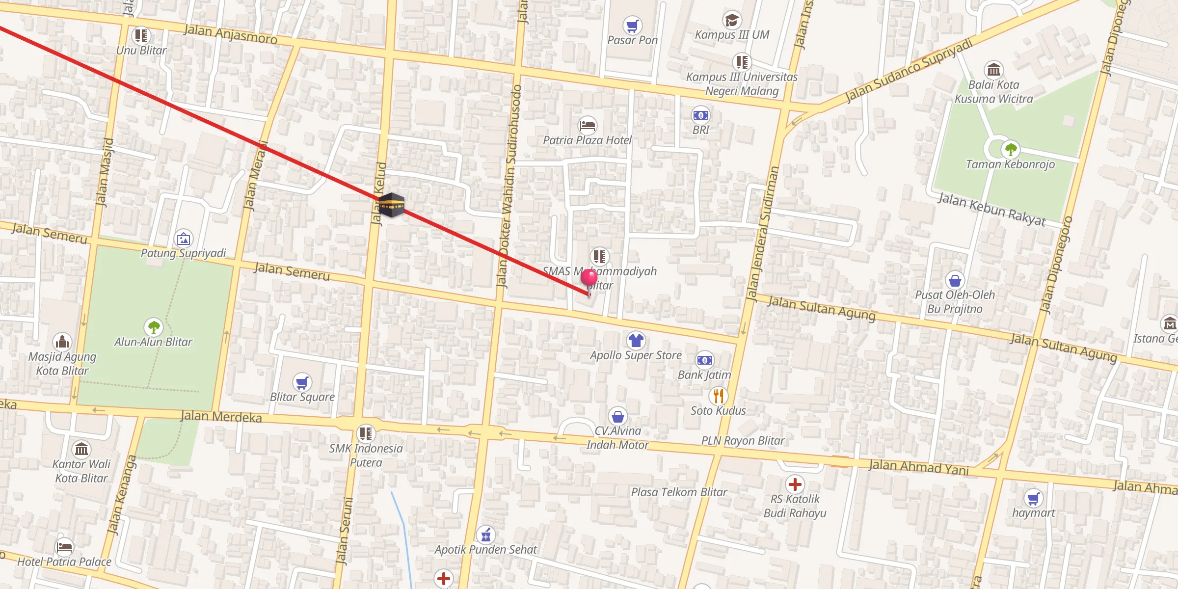 Carte de localisation : Masjid At-Taqwa