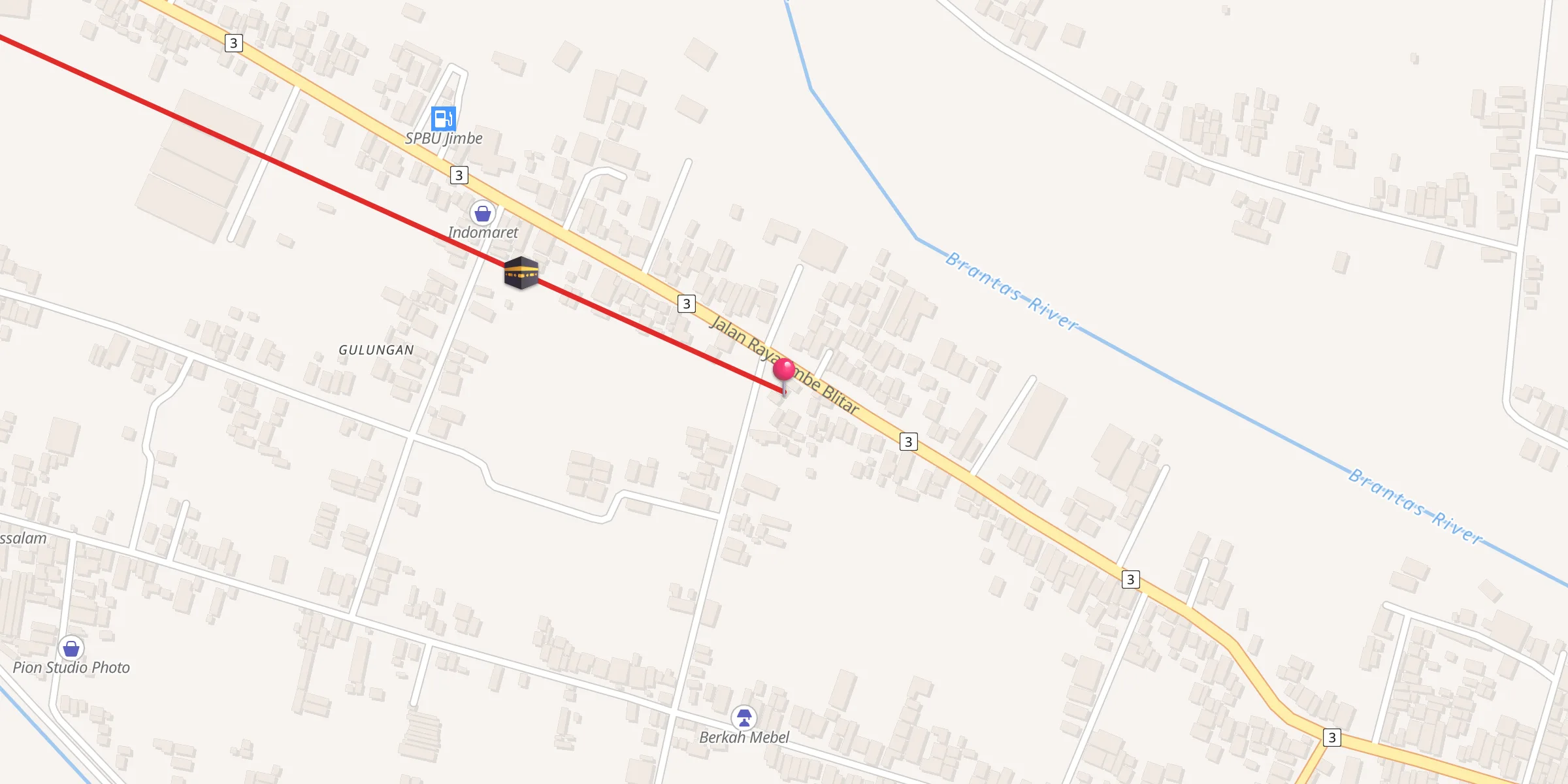 Carte de localisation : Masjid Baitul Muttaqin