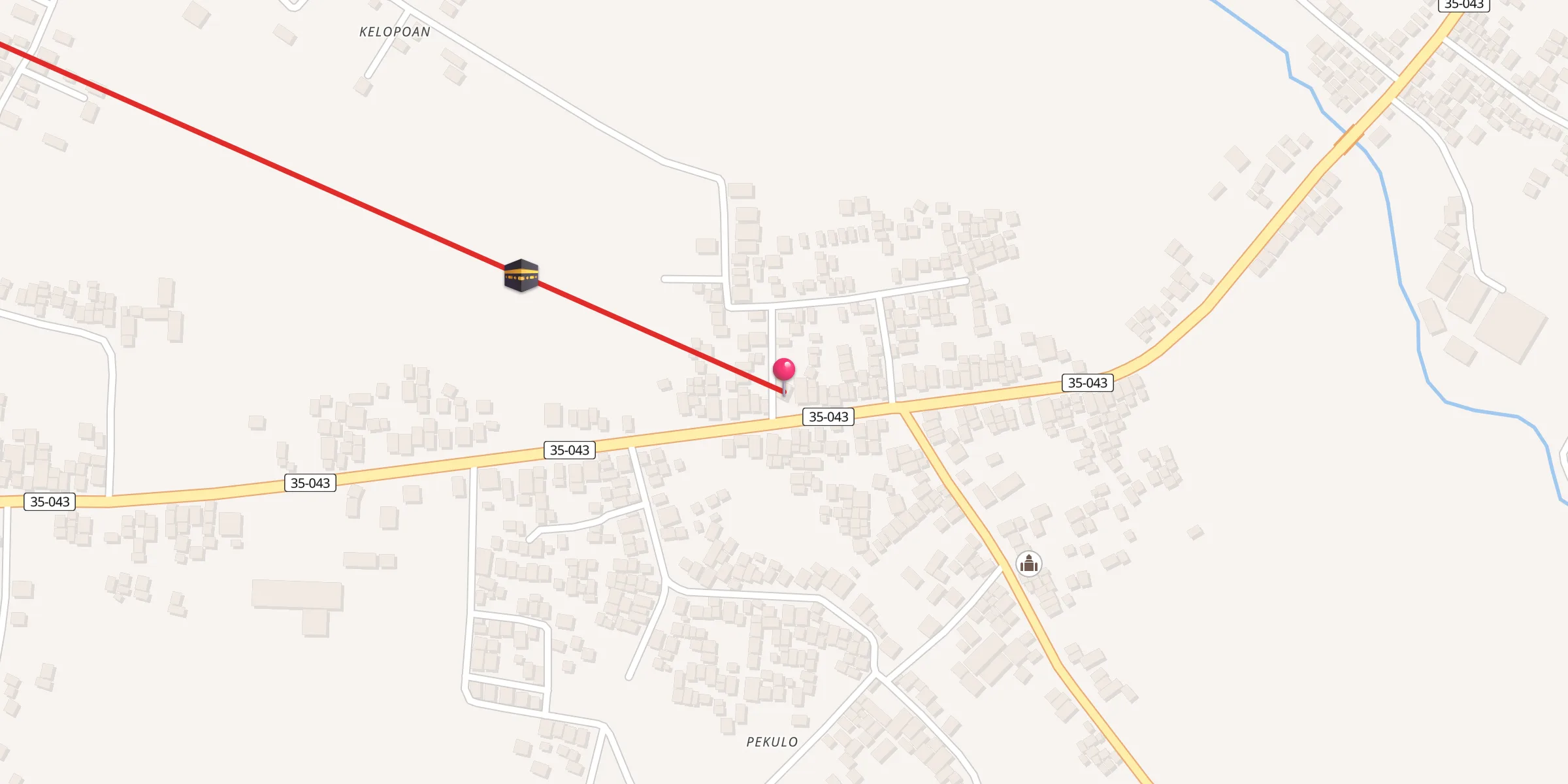 Carte de localisation : Masjid Al Hikmah