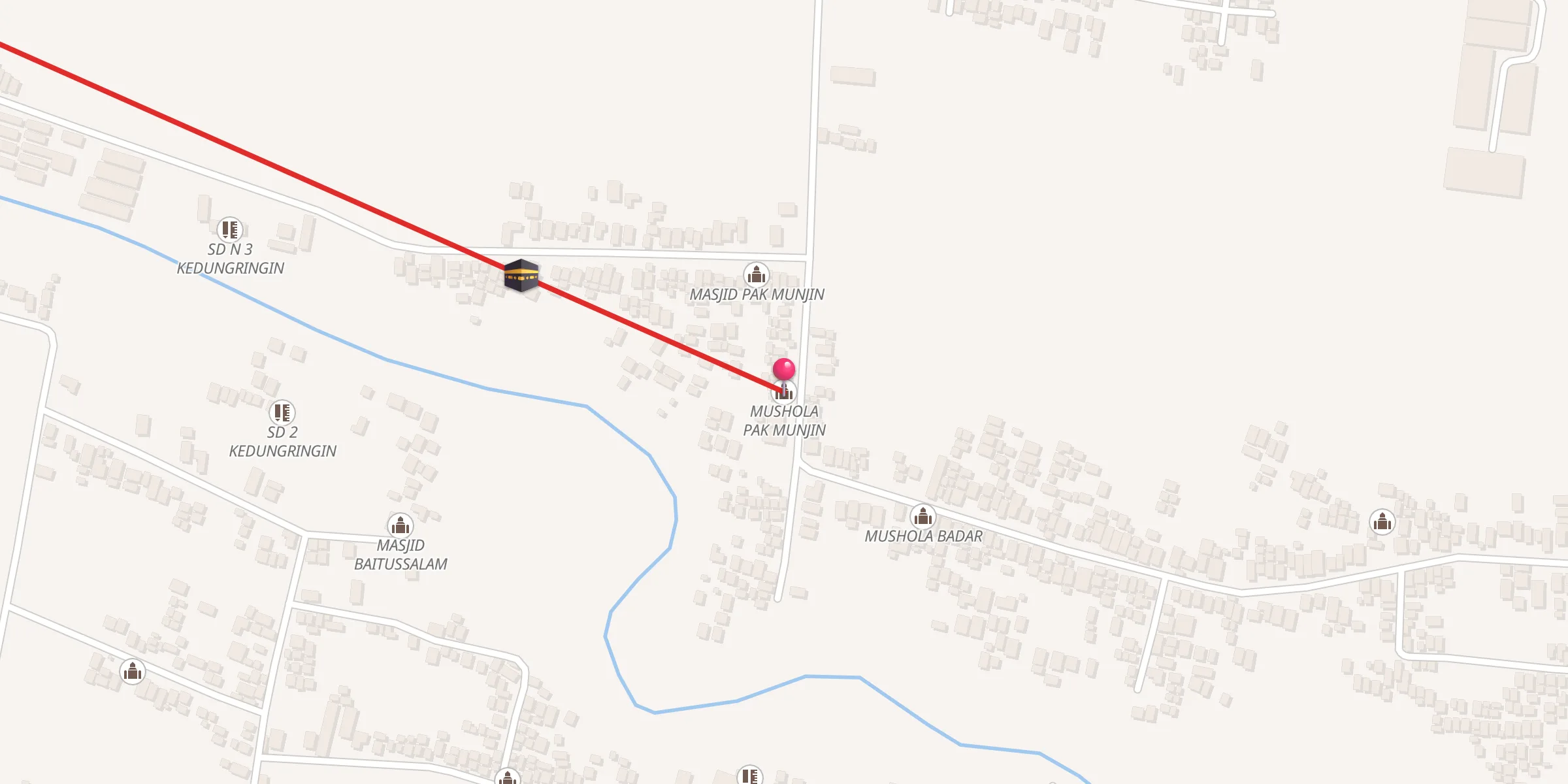 Carte de localisation : MUSHOLA PAK MUNJIN