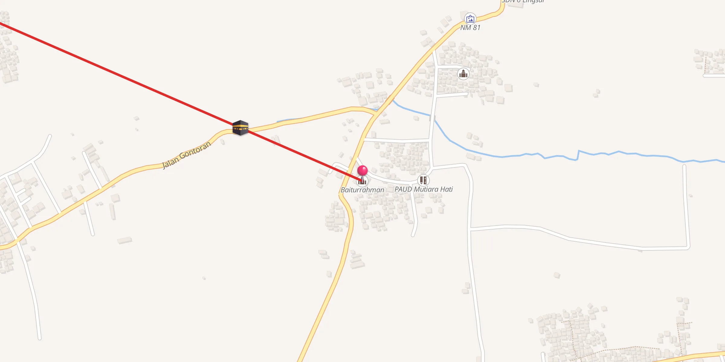 Carte de localisation : Baiturrahman