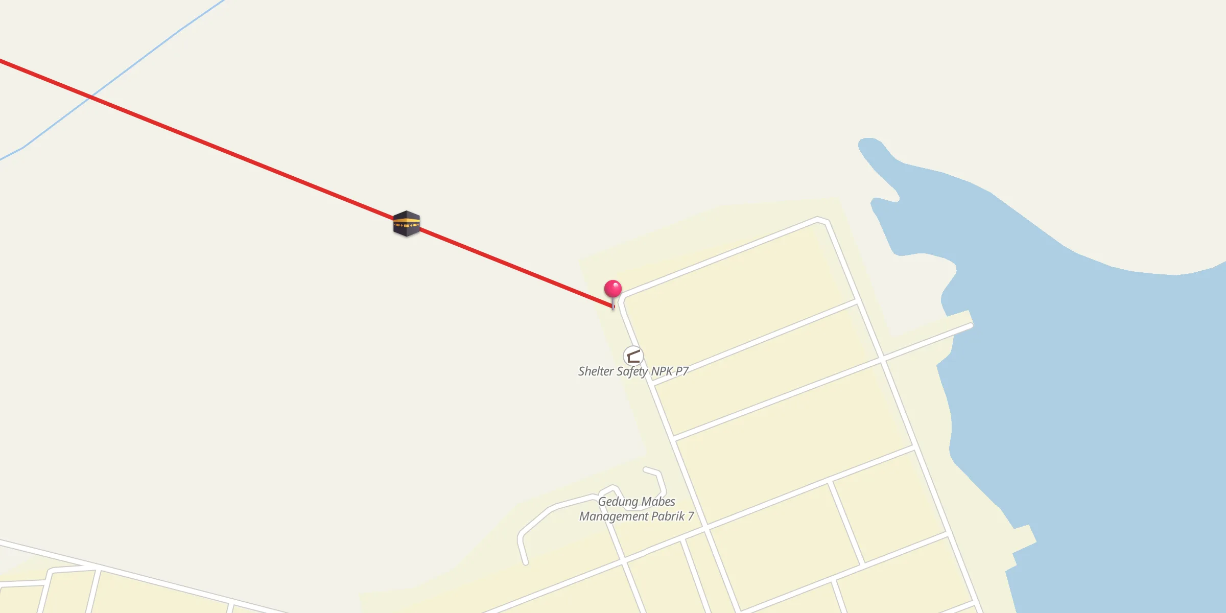 Carte de localisation : Masjid Al Fusion NPK P7
