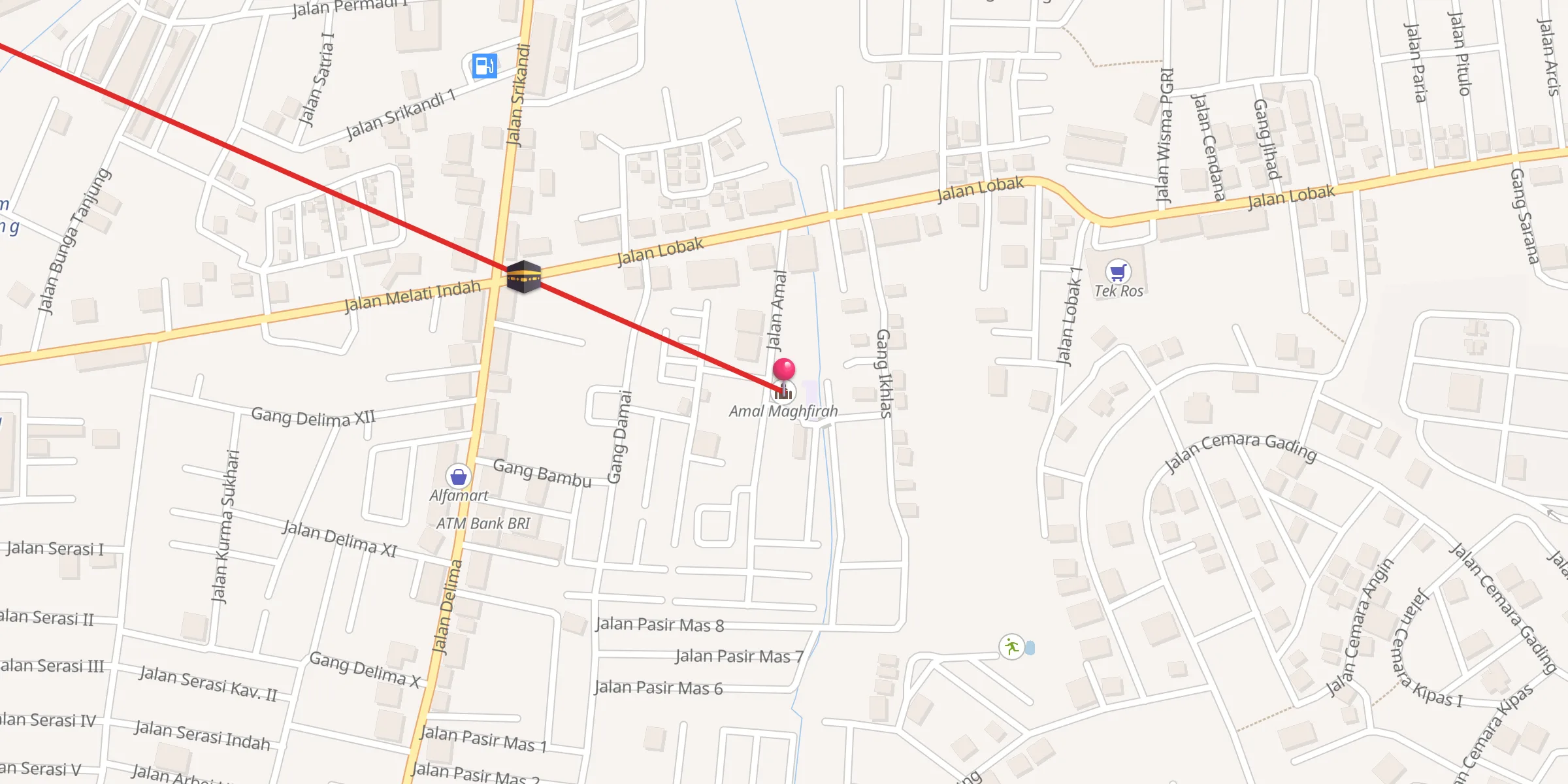 Carte de localisation : Amal Maghfirah