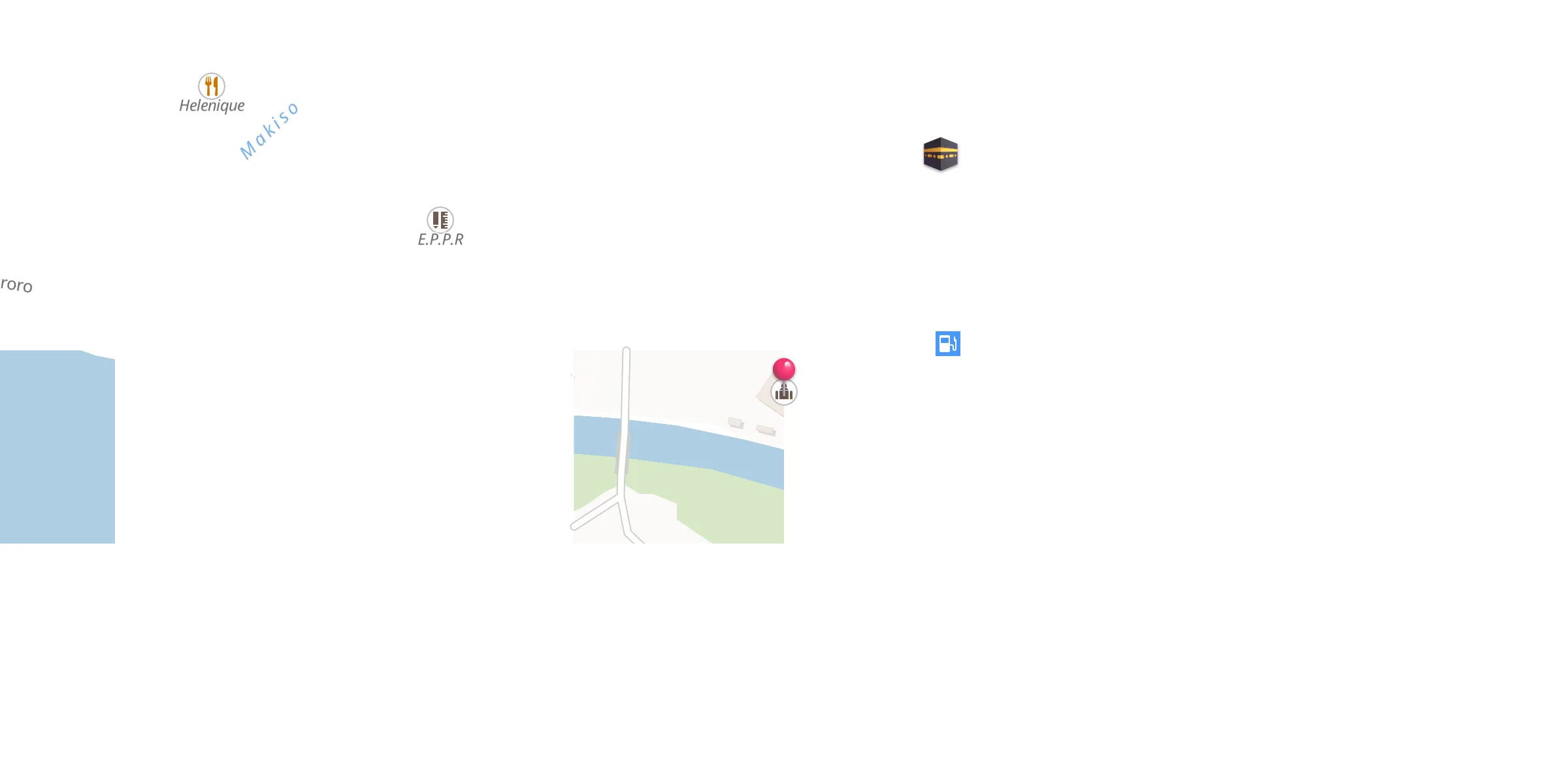Carte de localisation : Mosquée