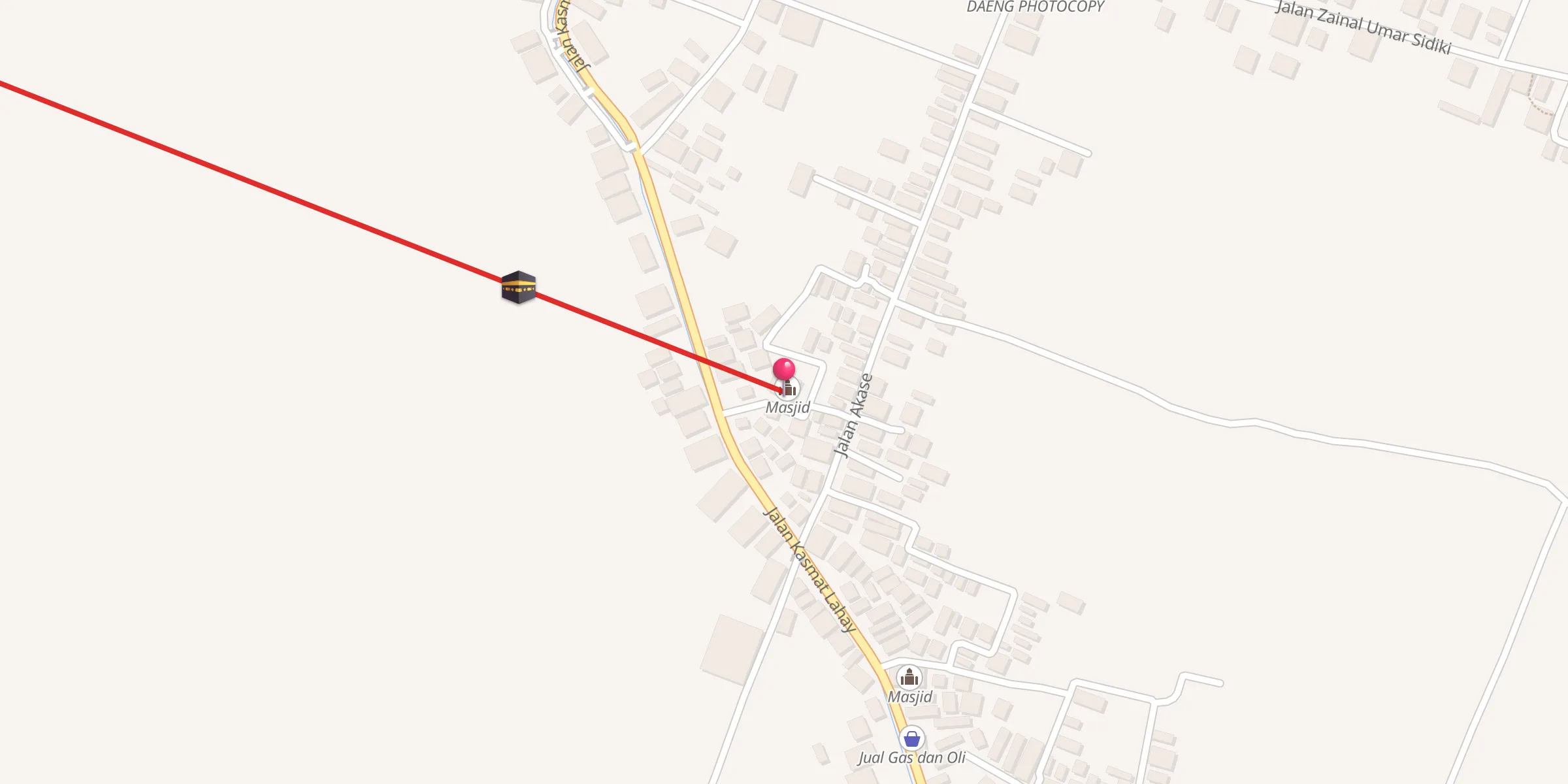 Carte de localisation : Al-Kahfi