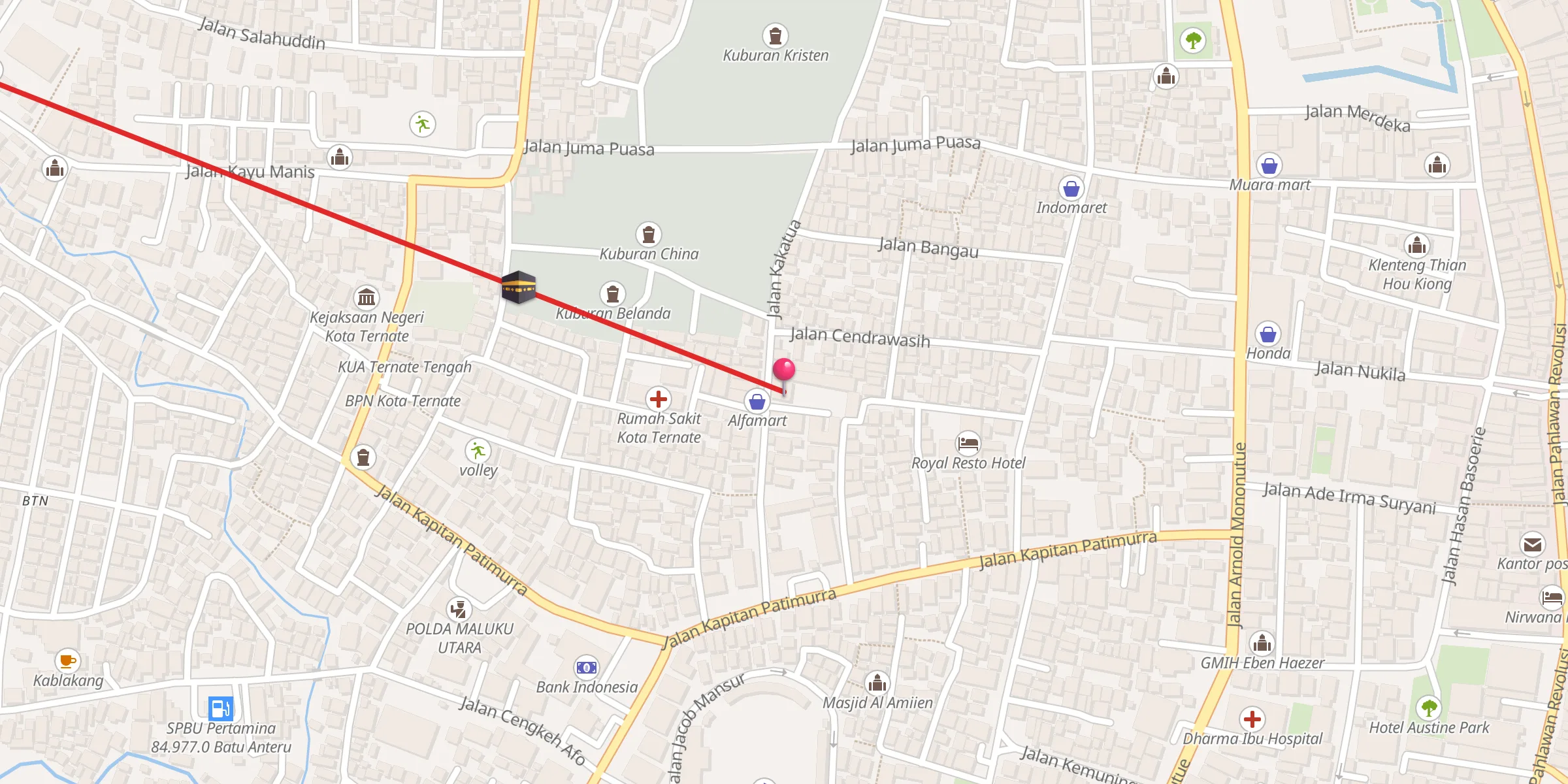 Carte de localisation : Masjid Al Khairaat