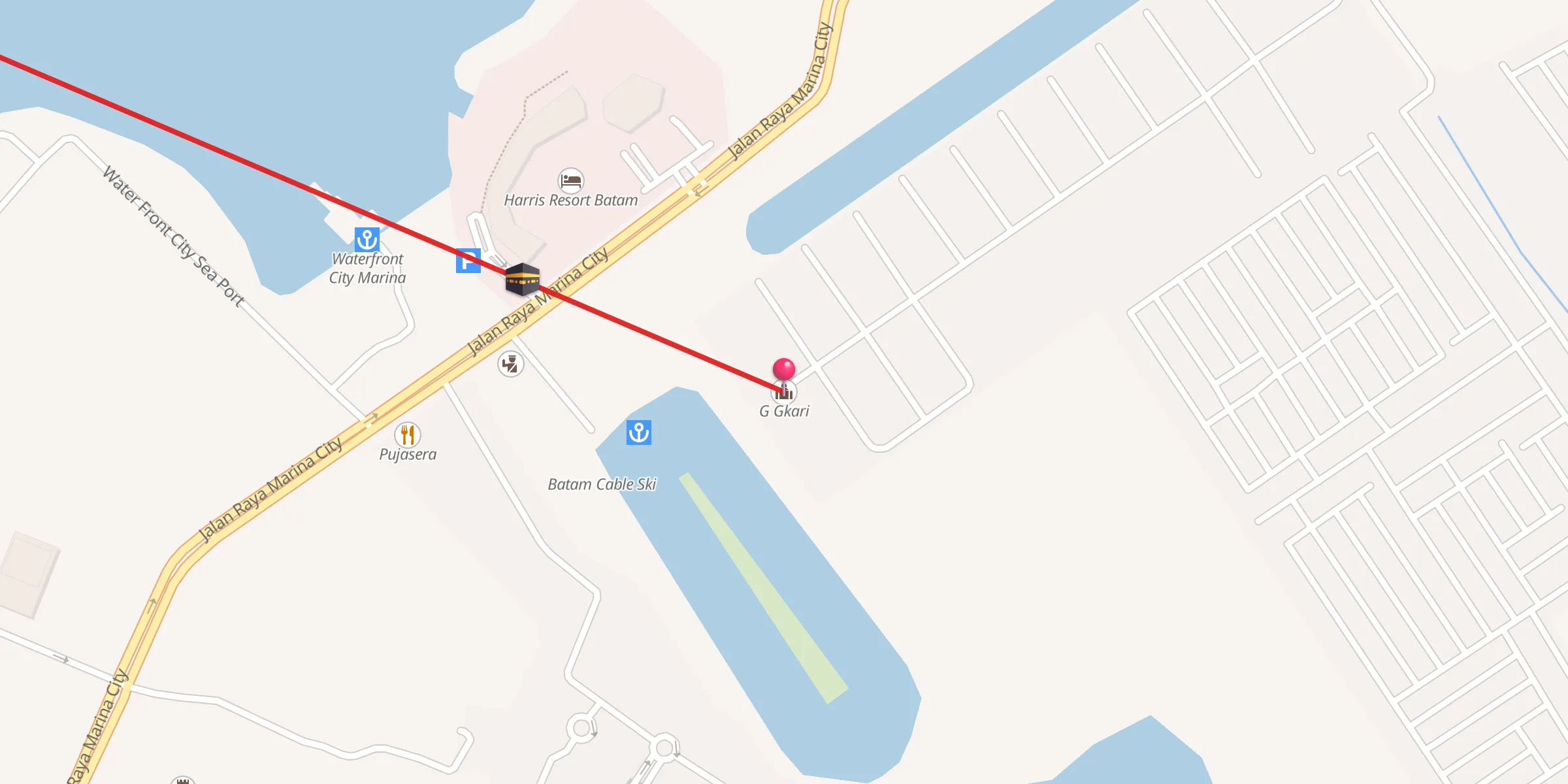 Carte de localisation : G Gkari