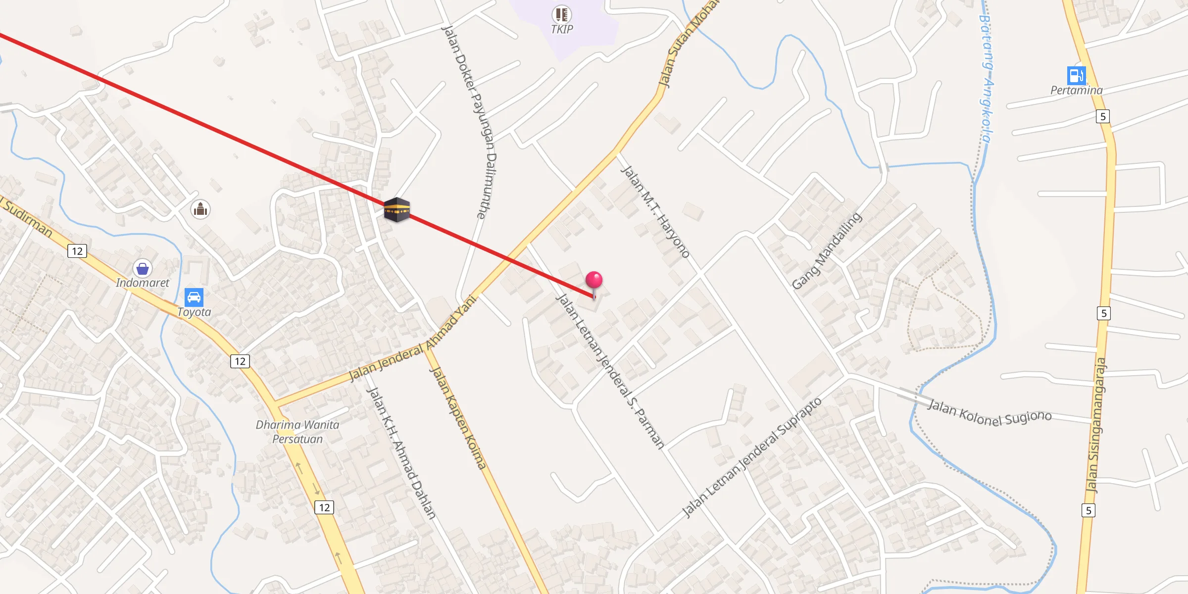 Carte de localisation : Masjid Taqwa Muhammadiyah