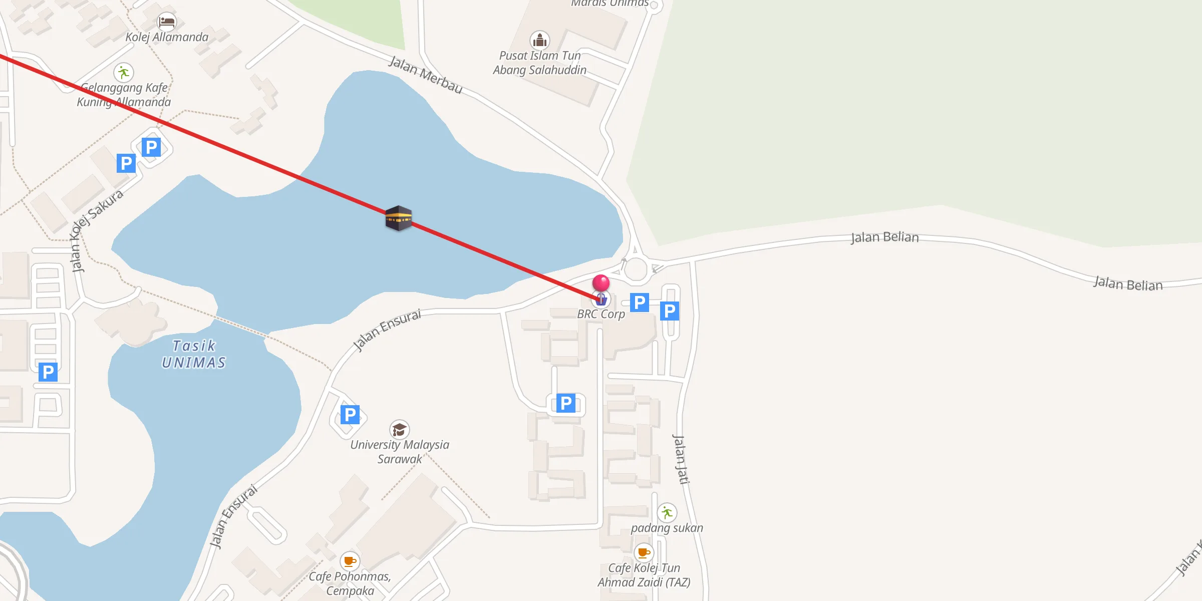 Carte de localisation : SUBUR, BRC