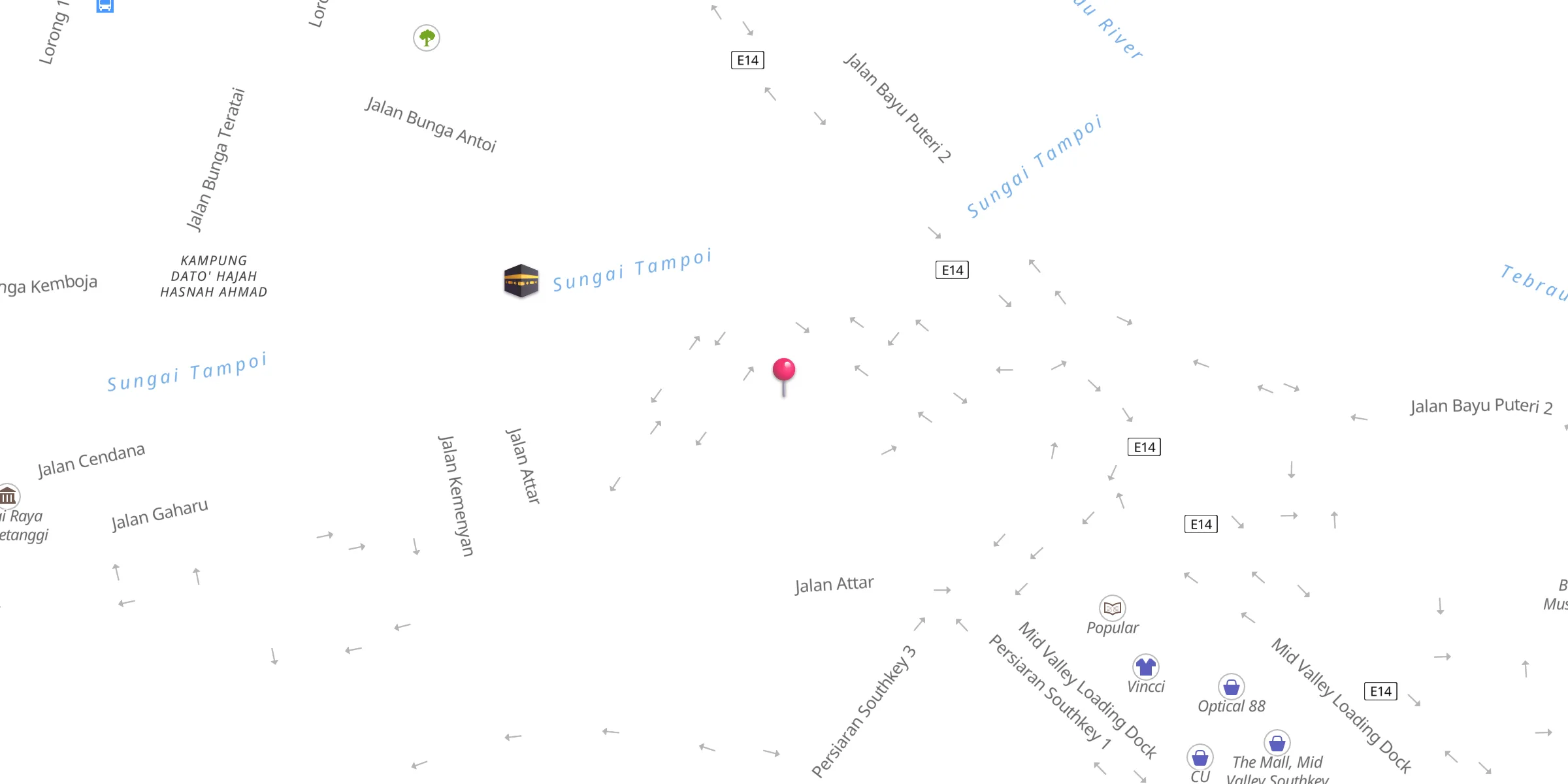 Carte de localisation : Surau