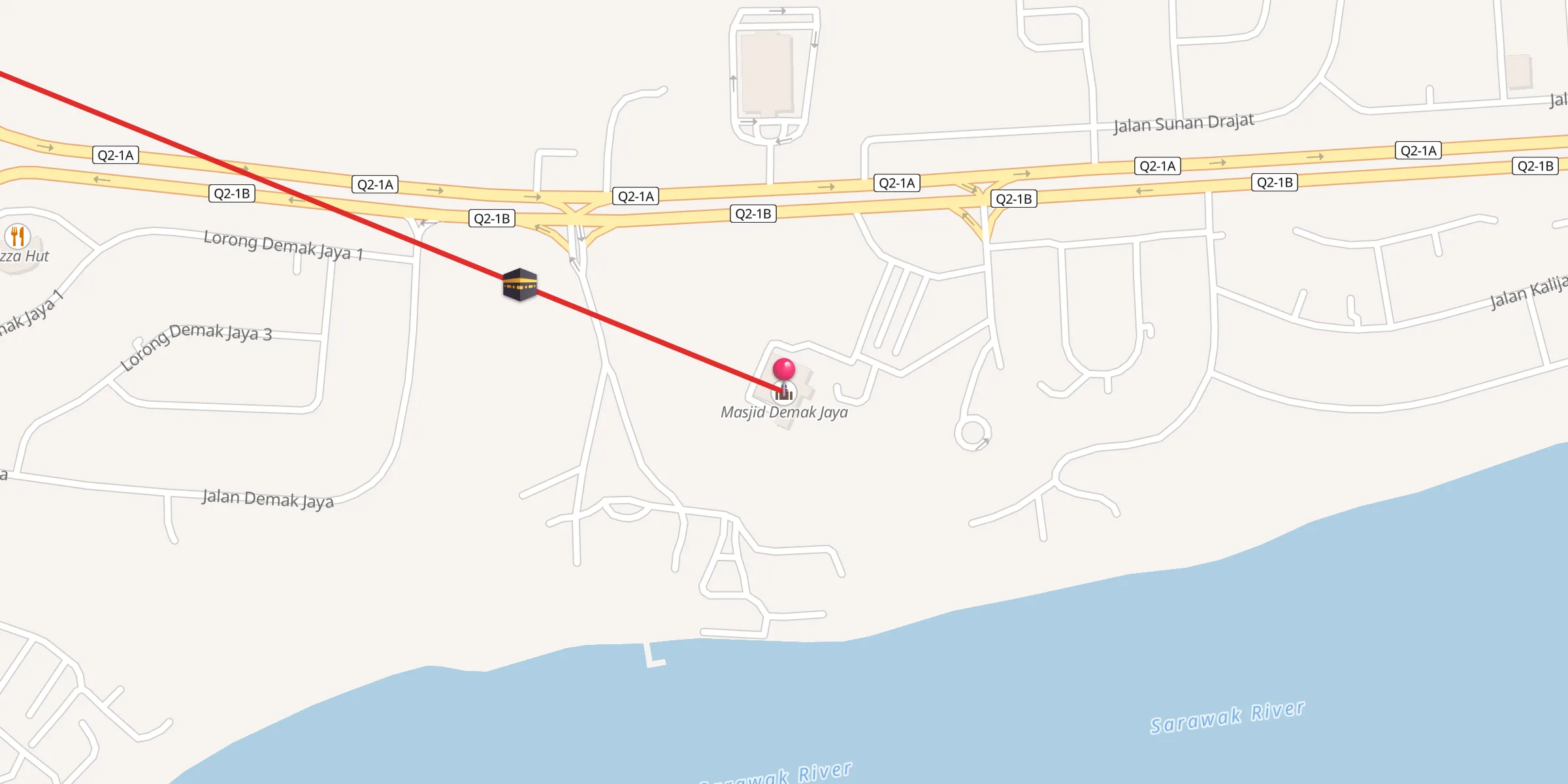 Carte de localisation : Masjid Demak Jaya