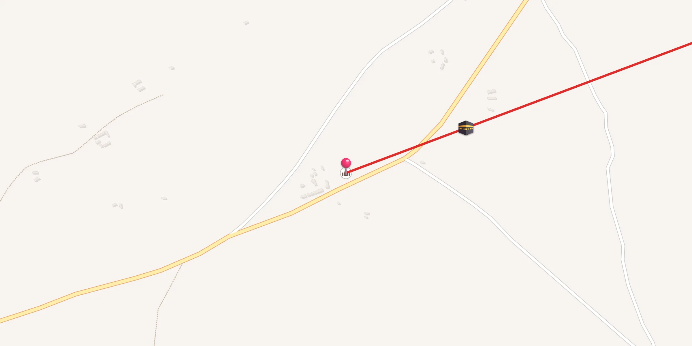 Carte de localisation : Mosquée