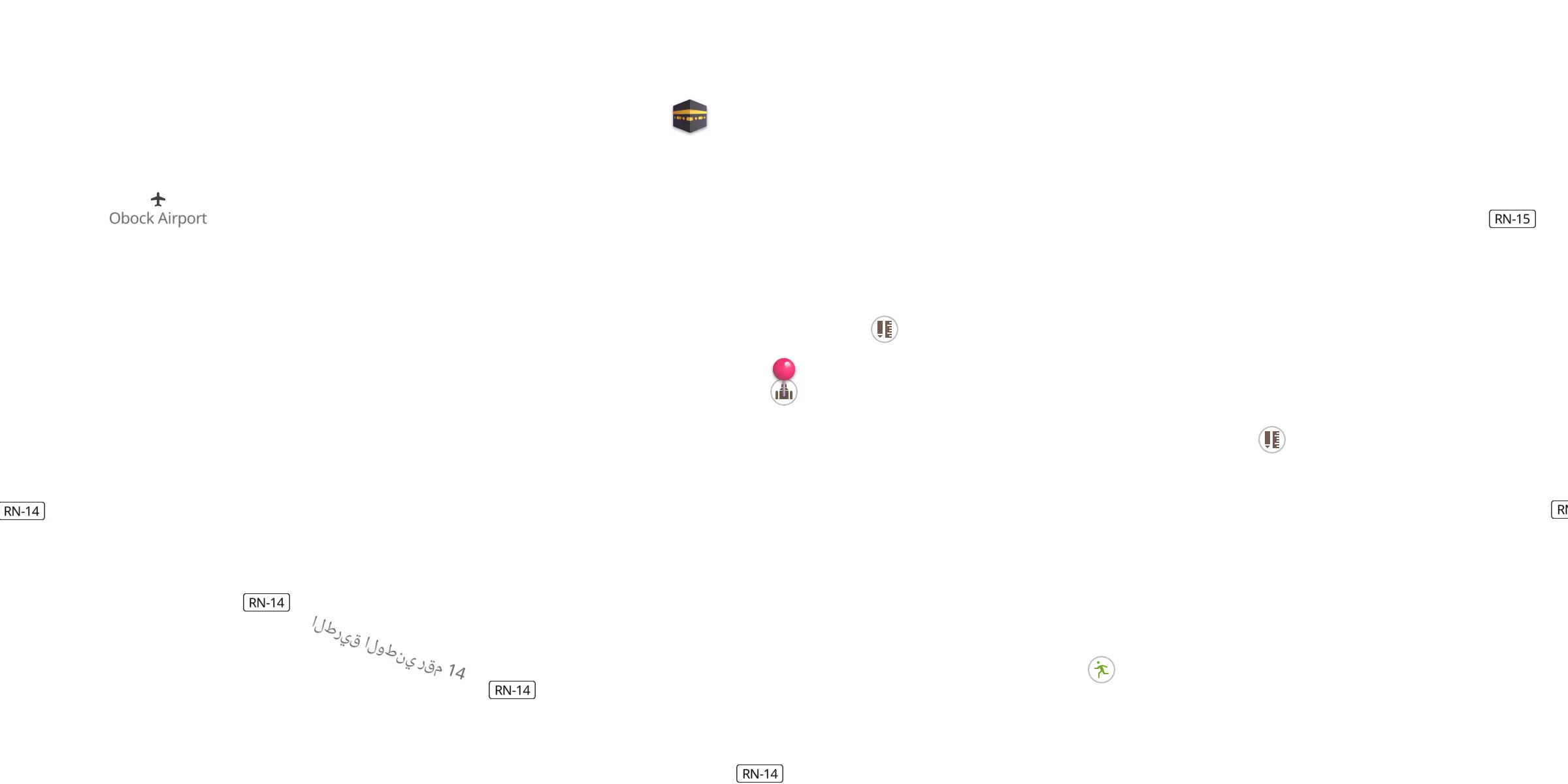 Carte de localisation : Mosquée