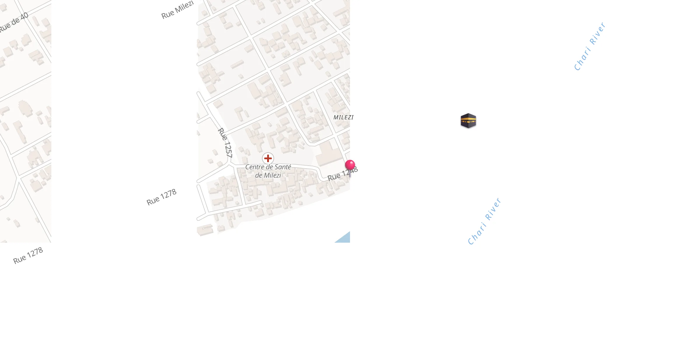 Carte de localisation : مسجد مليز