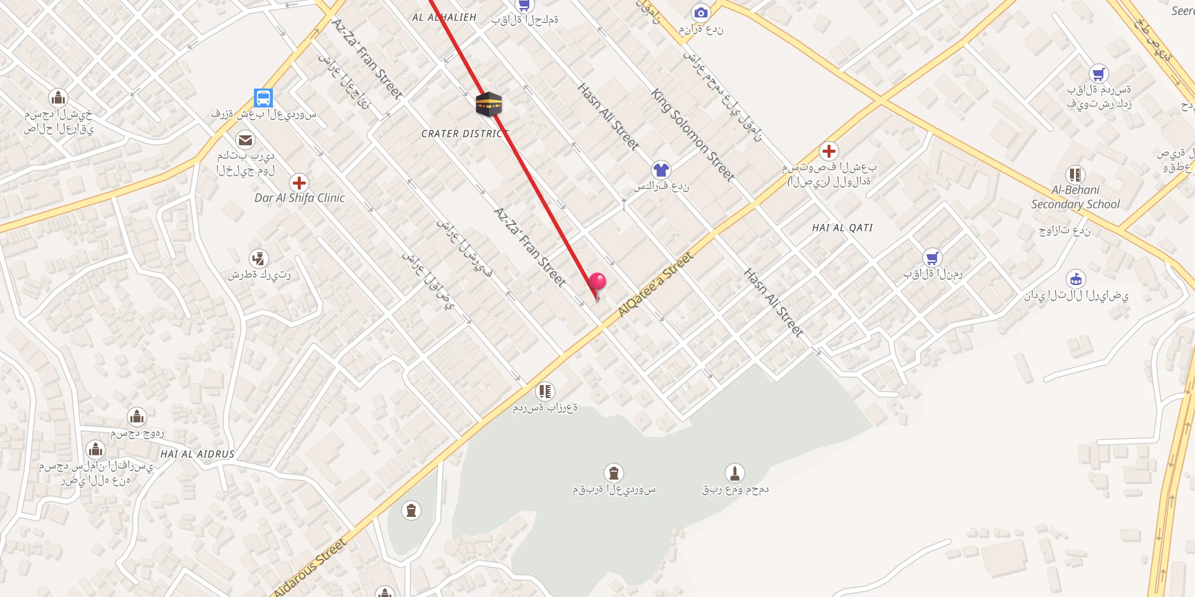 Carte de localisation : مسجد أبو الليل