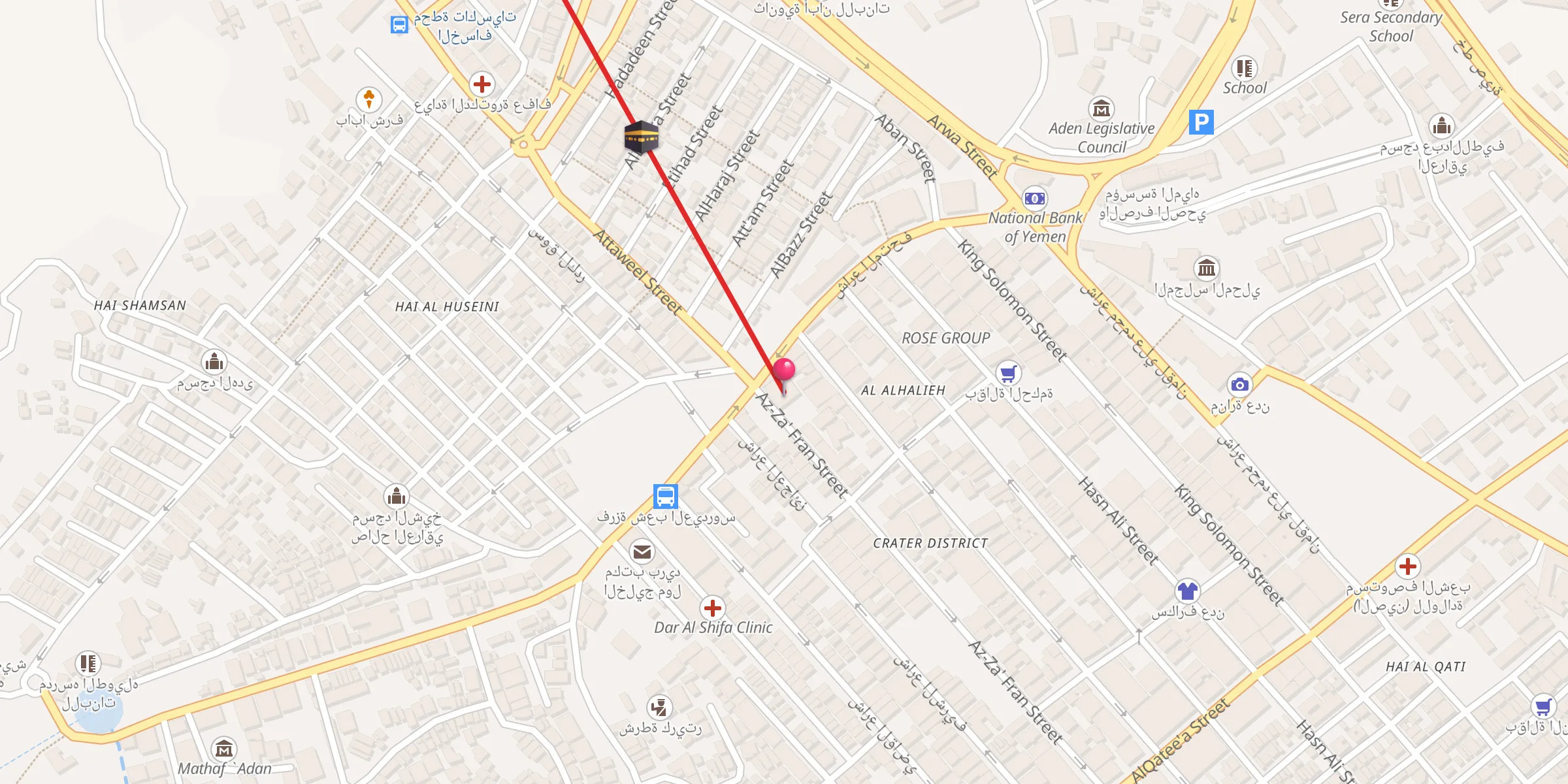 Carte de localisation : مسجد الحامد