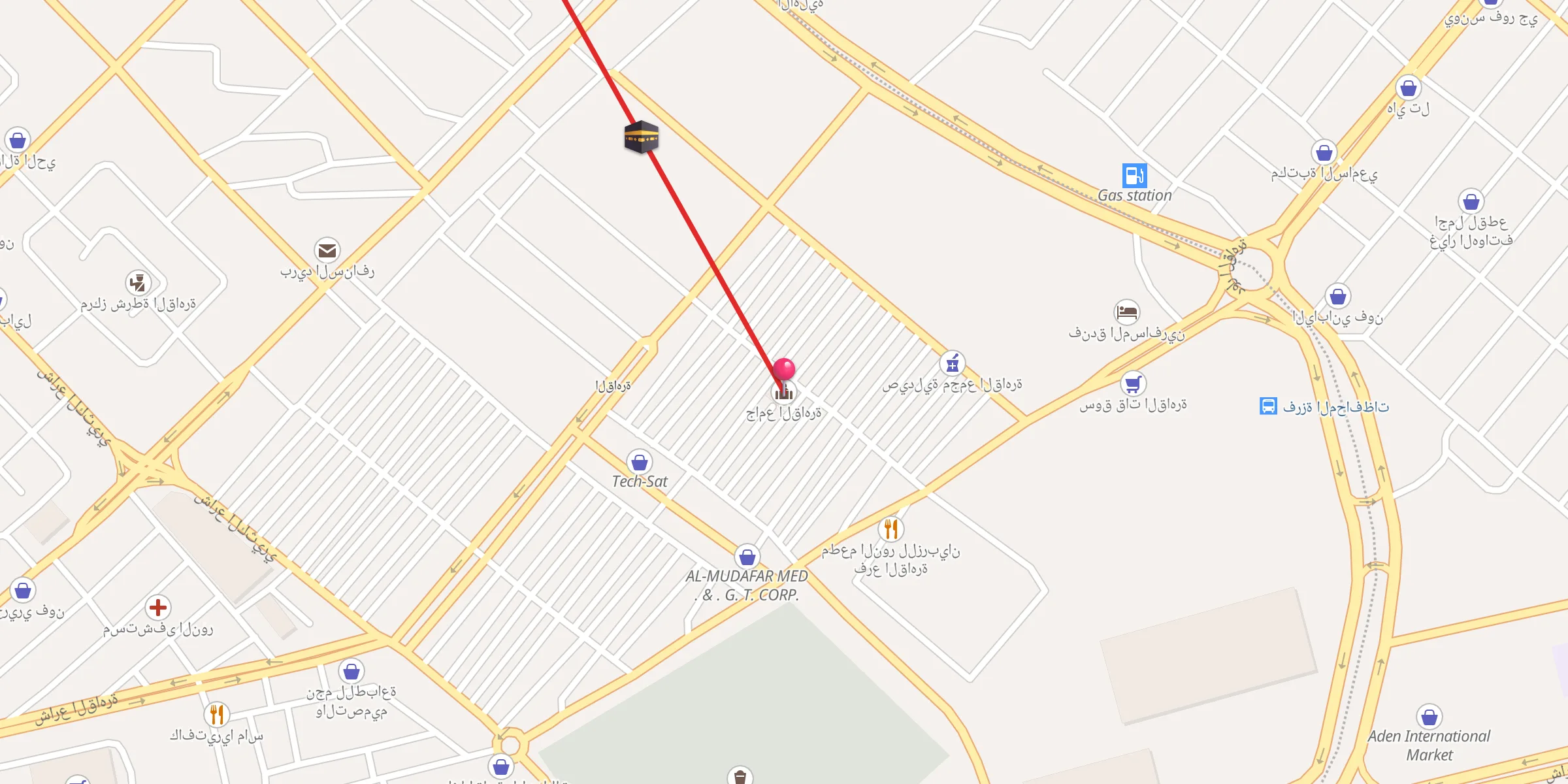 Carte de localisation : جامع القاهرة
