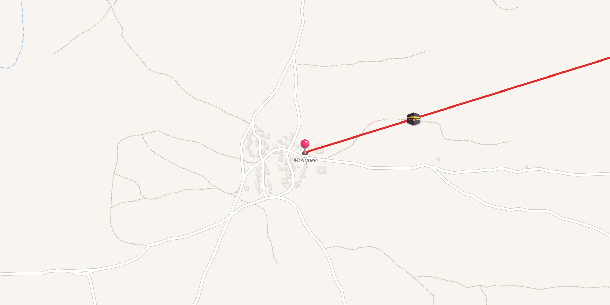 Carte de localisation : Mosquee