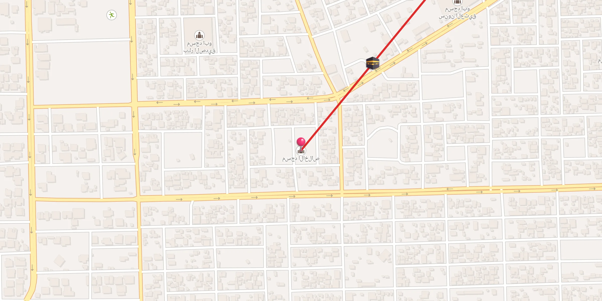 Carte de localisation : مسجد الاخلاص