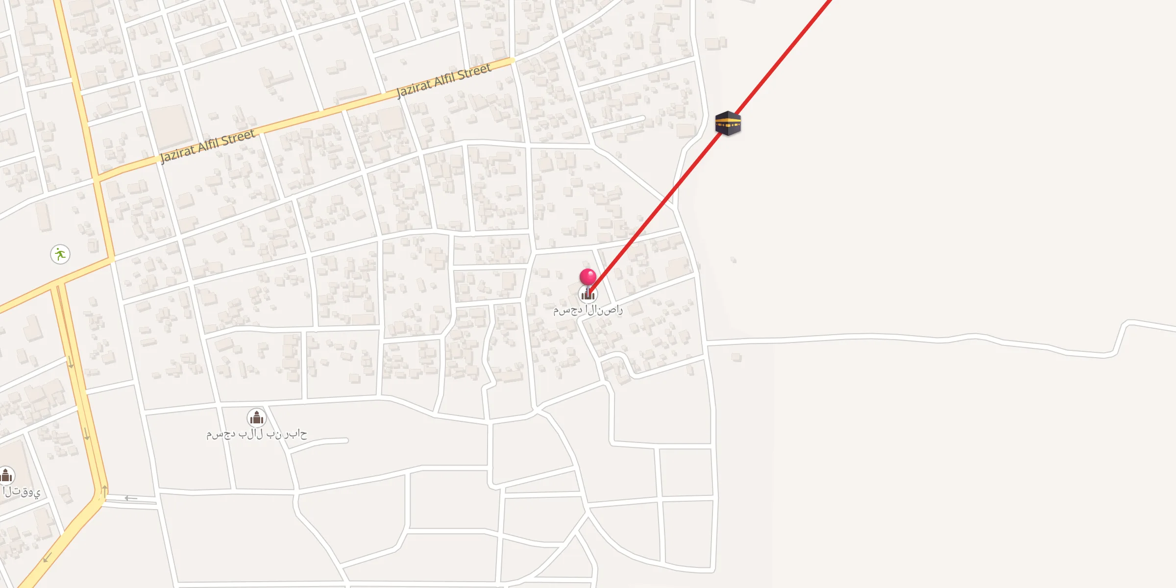 Carte de localisation : مسجد الانصار