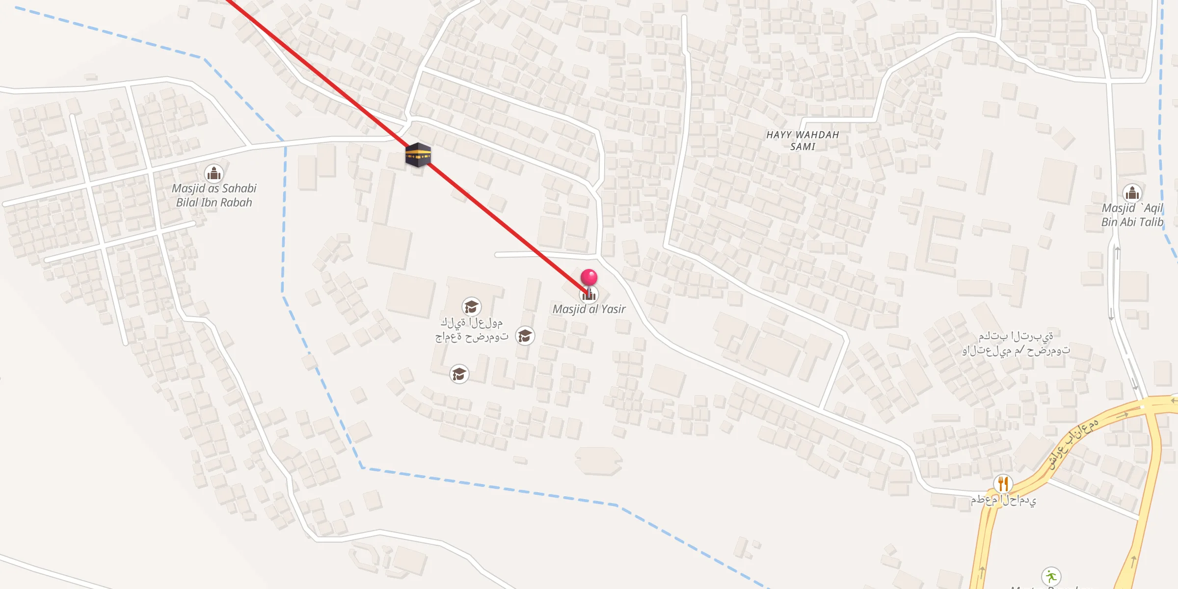 Carte de localisation : مسجد ال ياسر