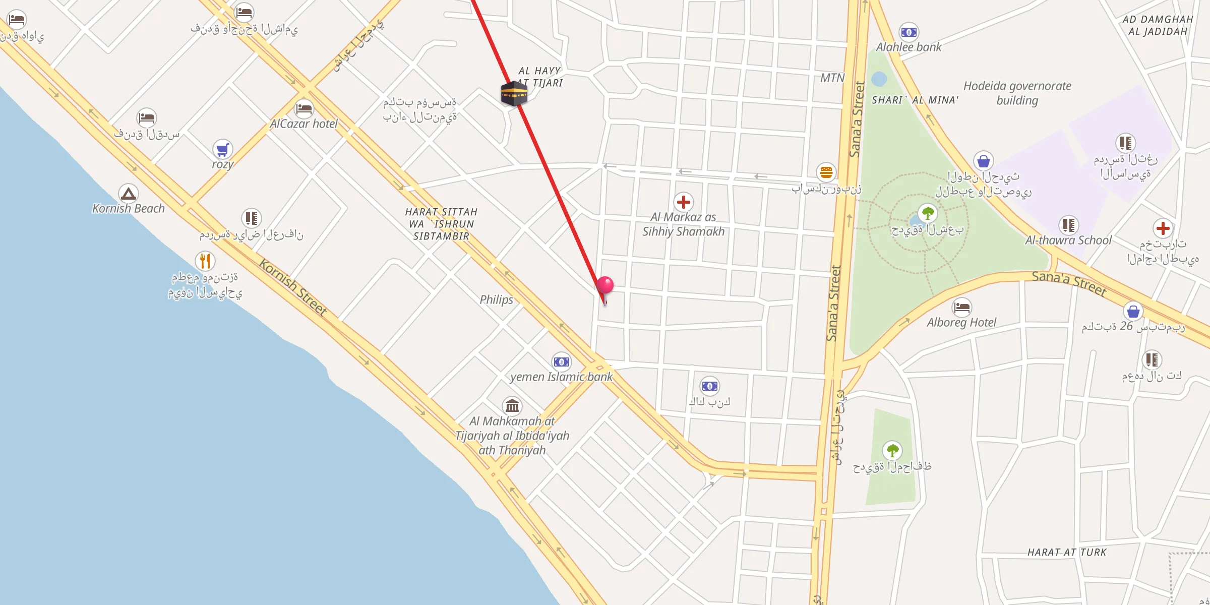 Carte de localisation : مسجد الوجيه