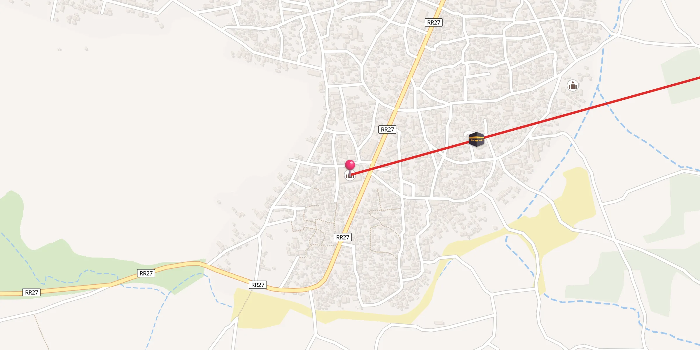 Carte de localisation : Mosquée