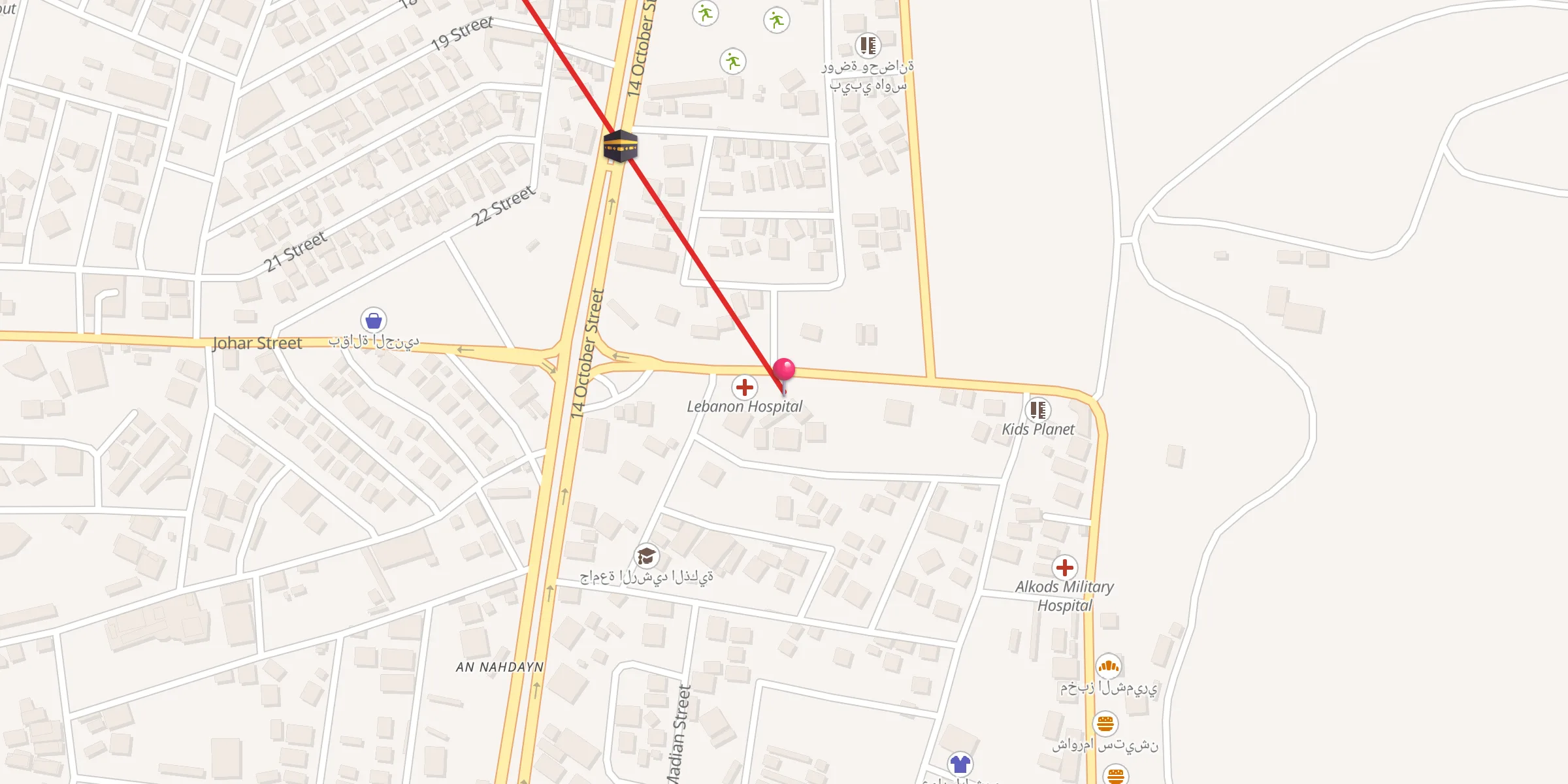 Carte de localisation : Al Tawheed