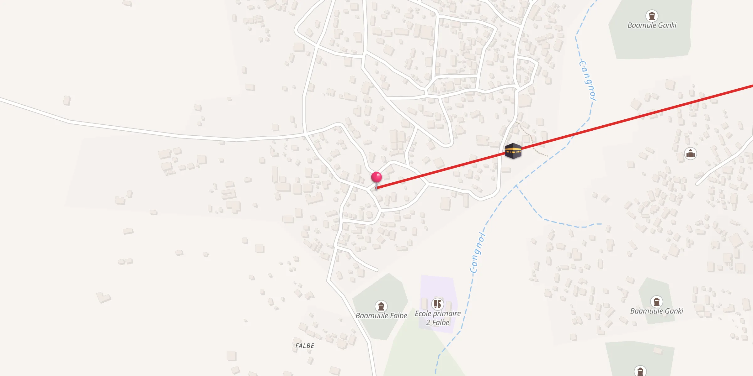 Carte de localisation : Diouma Falbe