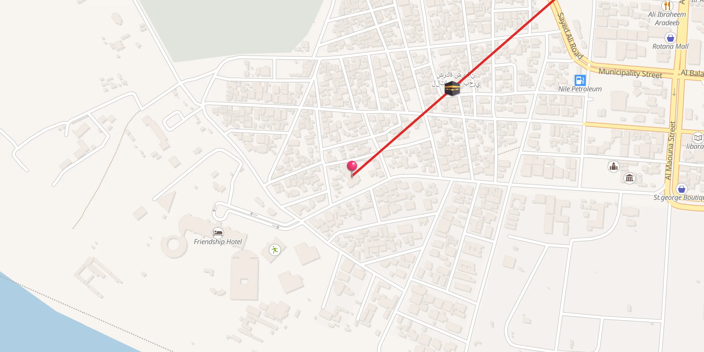 Carte de localisation : Hilat Hamad