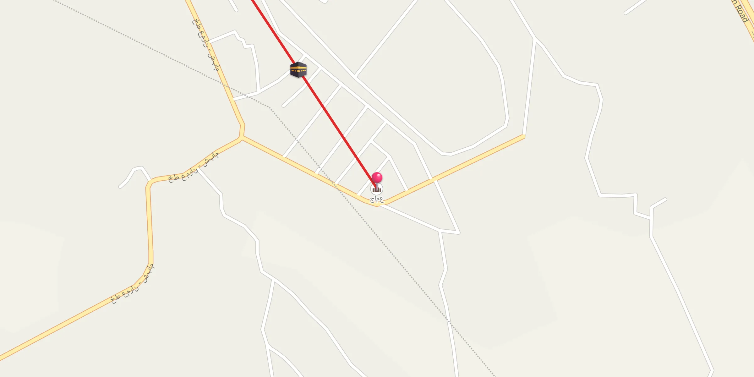 Carte de localisation : جامع