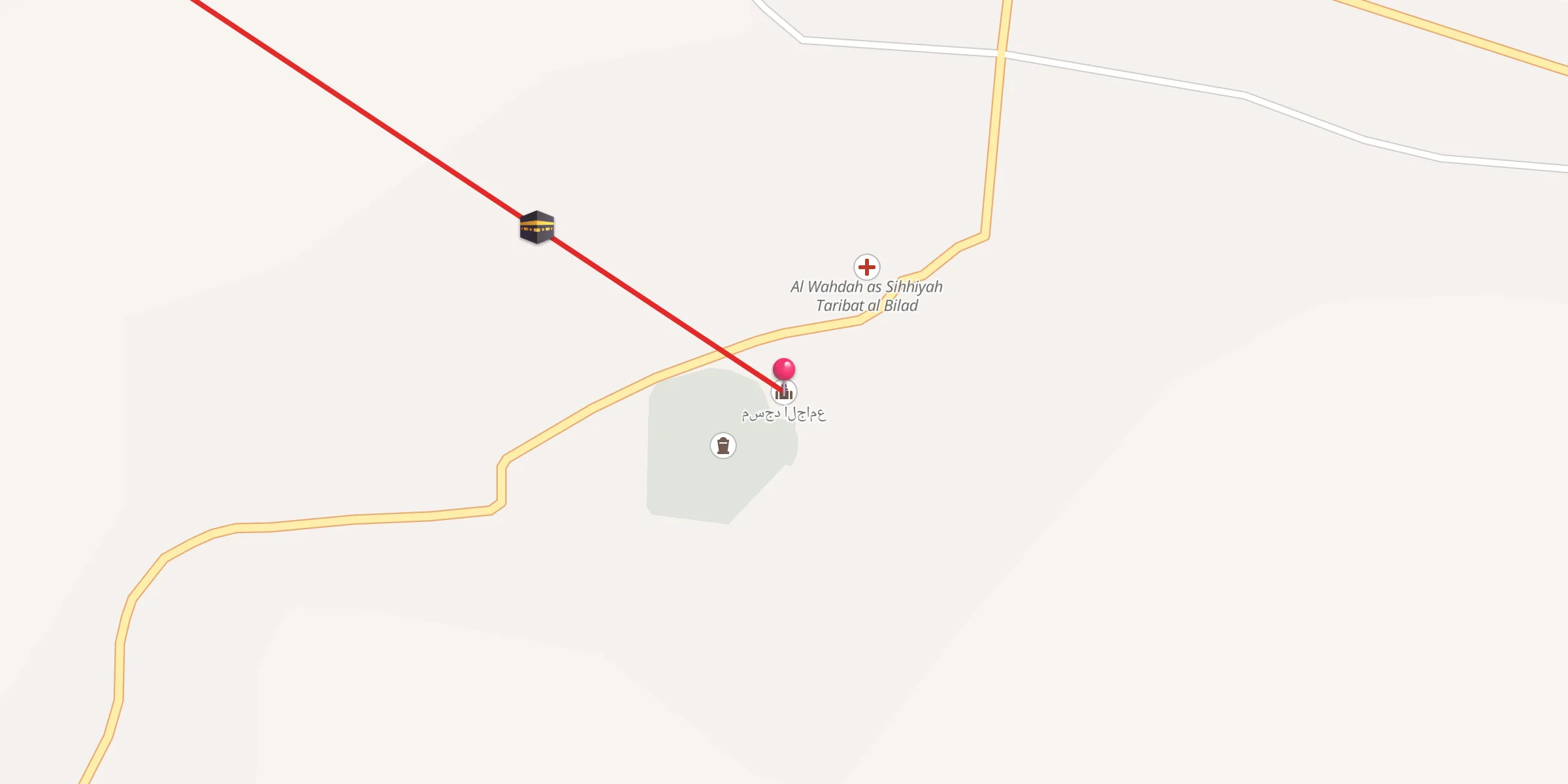 Carte de localisation : مسجد الجامع