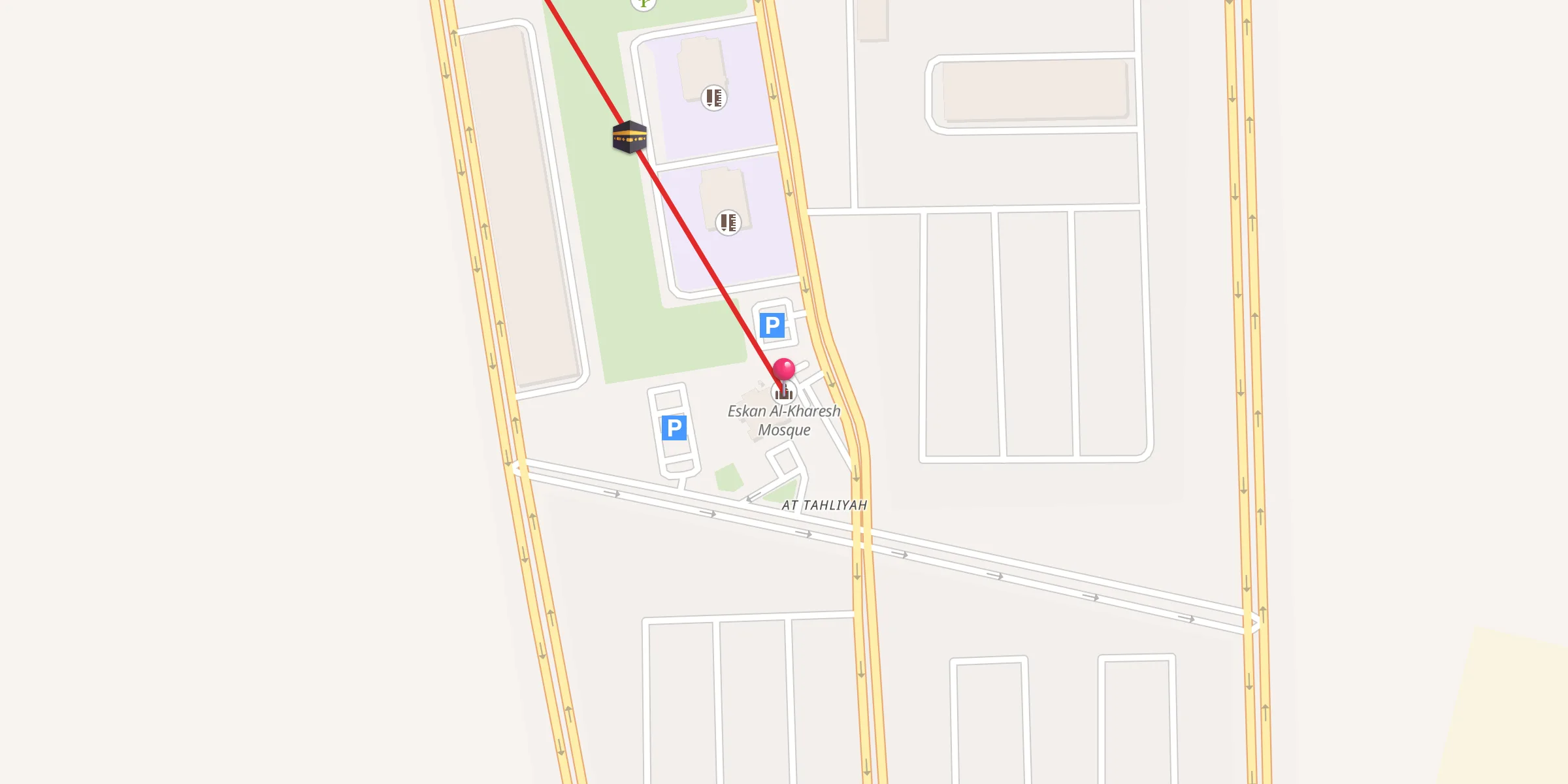 Carte de localisation : جامع أسكان الخارش